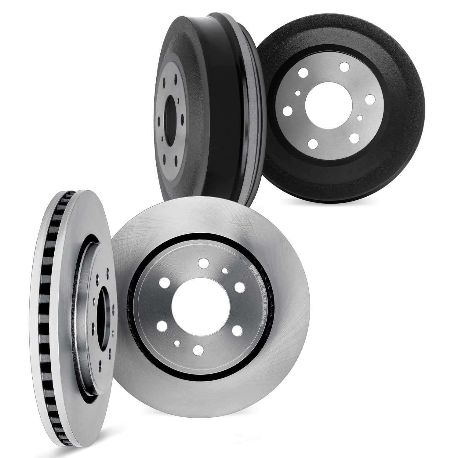 Dynamic Friction Company 6004-76132 DFC Brake Rotors and Drums - Blank