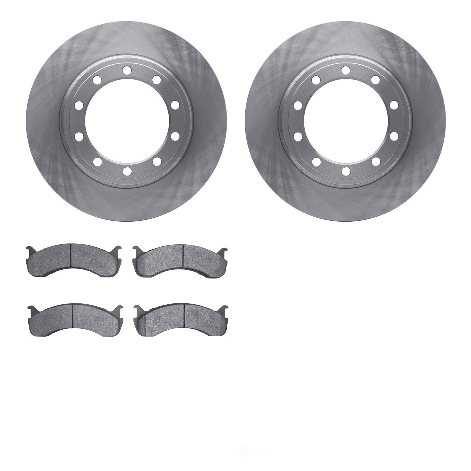 Dynamic Friction Company 6202-99738 DFC Rotors with Heavy Duty Brake Pads