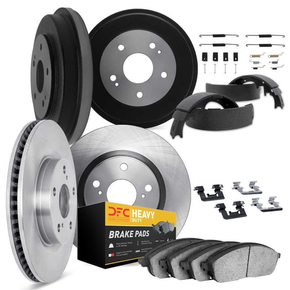 Slippers Heavy Dynamic Friction Company 6284-42049 DFC Rotors with Heavy Duty Brake ...