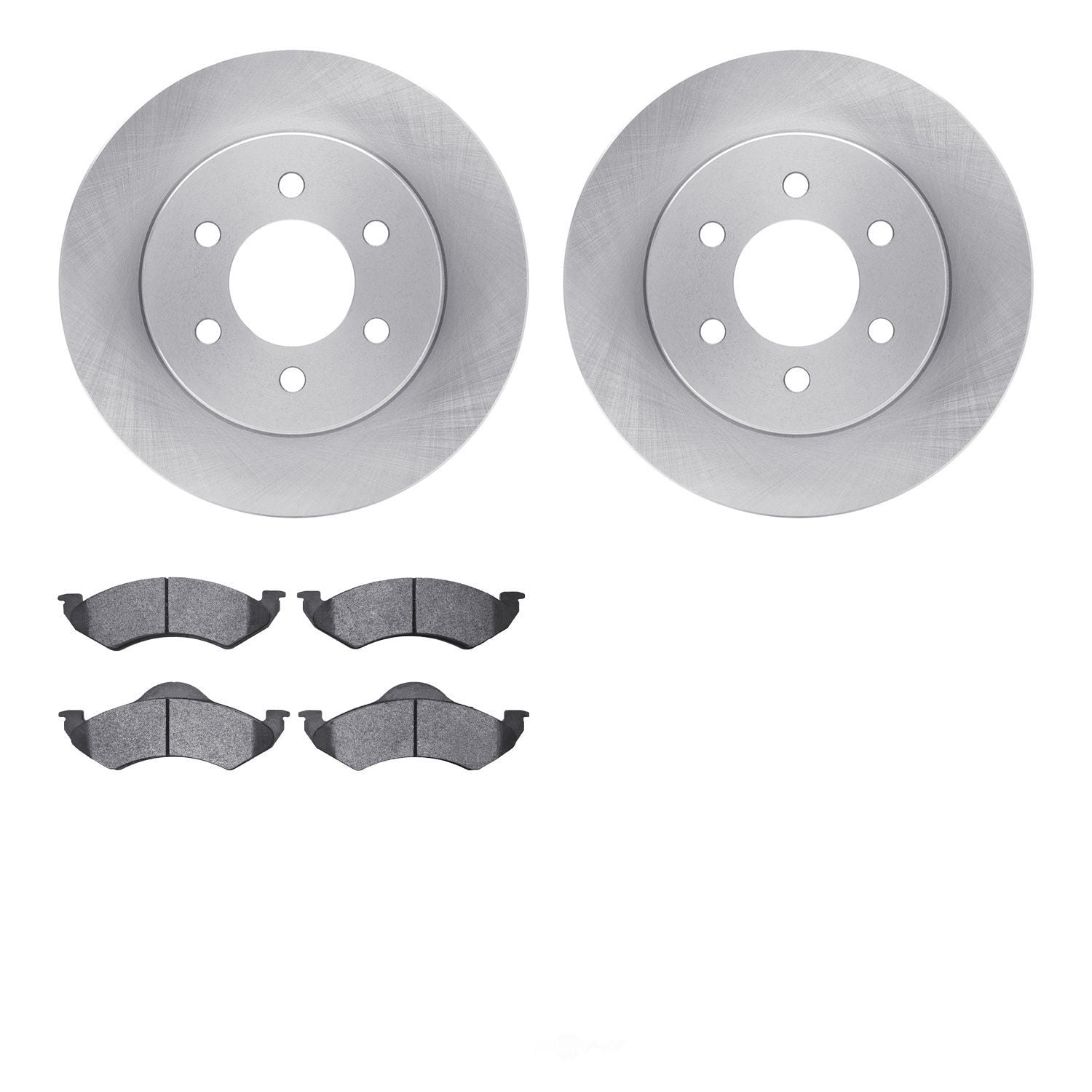 Dynamic Friction Company 6302-40077 DFC Rotors with 3000 Series Ceramic Brake Pads