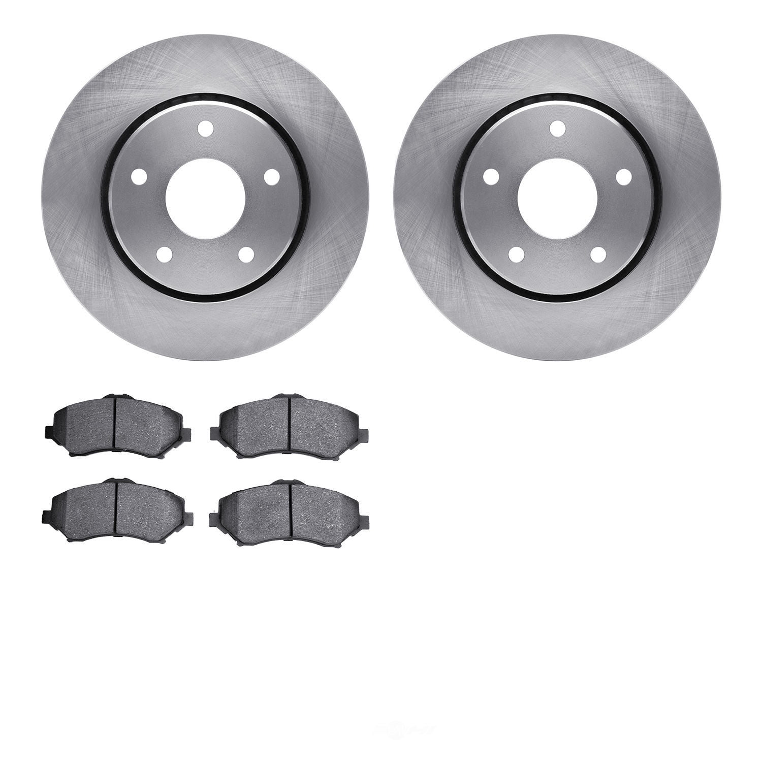 Dynamic Friction Company 6302-40094 DFC Rotors with 3000 Series Ceramic Brake Pads