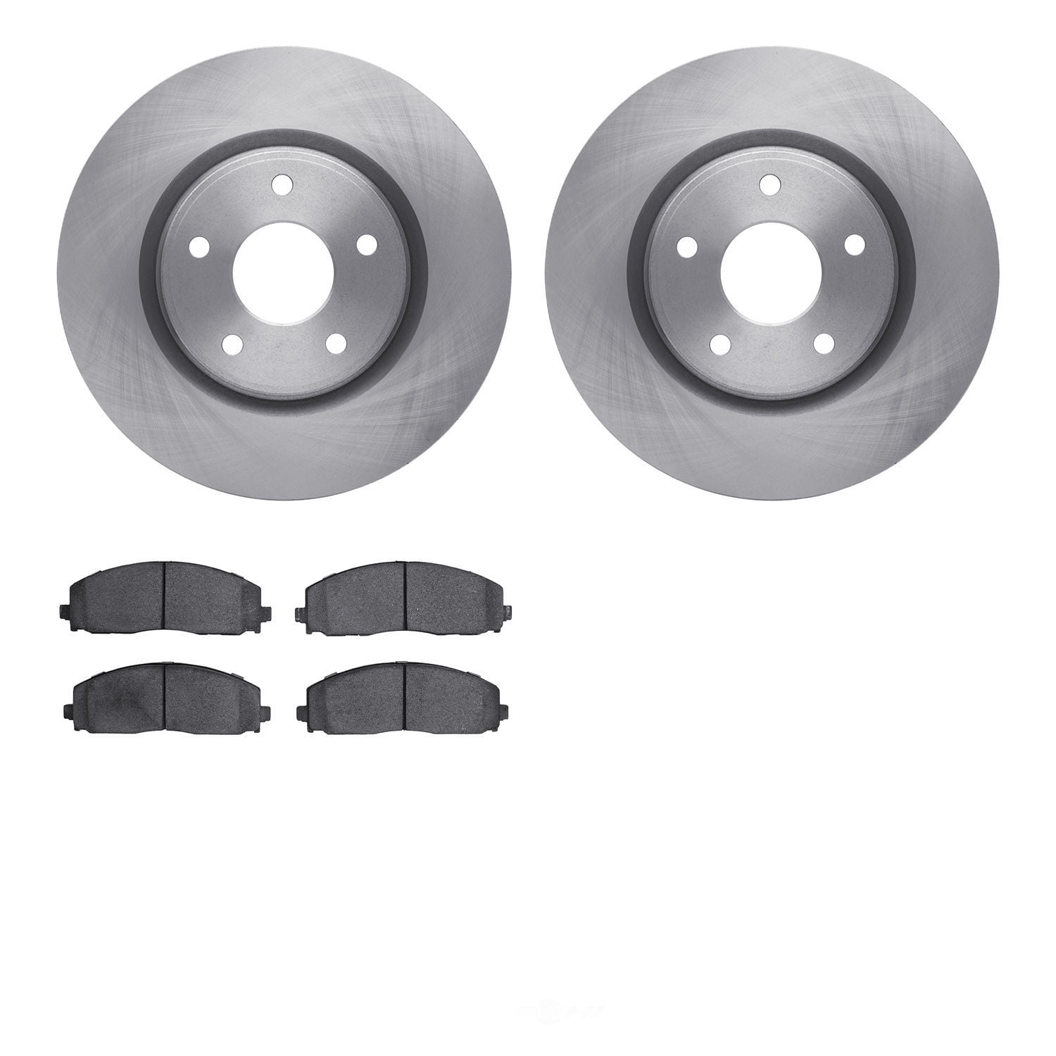 Dynamic Friction Company 6302-40096 DFC Rotors with 3000 Series Ceramic Brake Pads