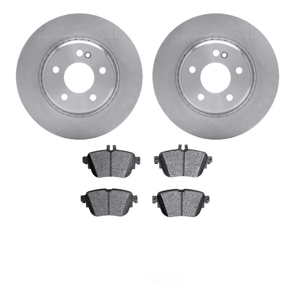 Dynamic Friction Company 6302-63029 DFC Rotors with 3000 Series Ceramic Brake Pads