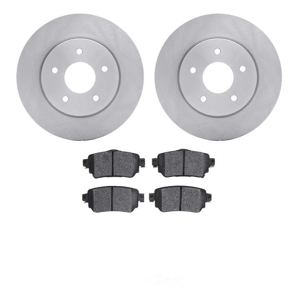 Dynamic Friction Company 6302-67005 DFC Rotors with 3000 Series Ceramic Brake Pads