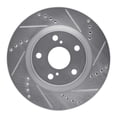 Dynamic Friction Company 631-40123R DFC Brake Rotor - Drilled And ...