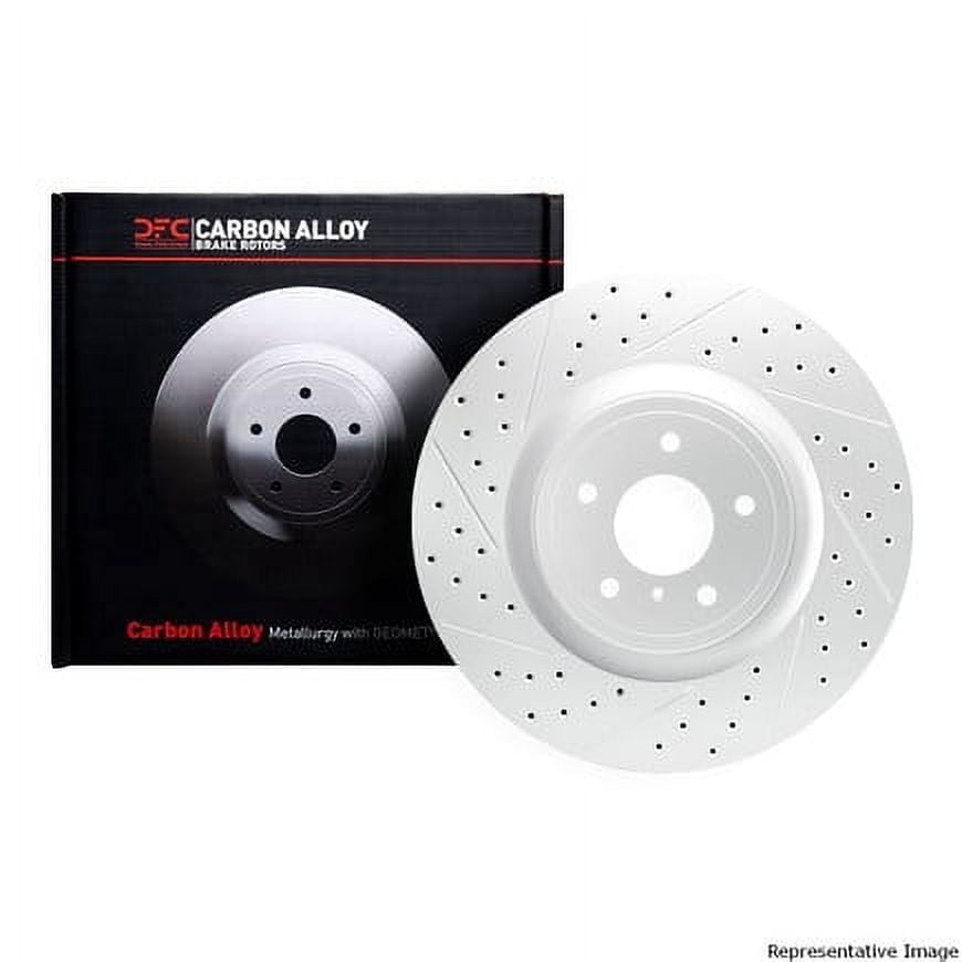 Dynamic Friction Company 63114000L Brake Rotor Drilled And Slotted