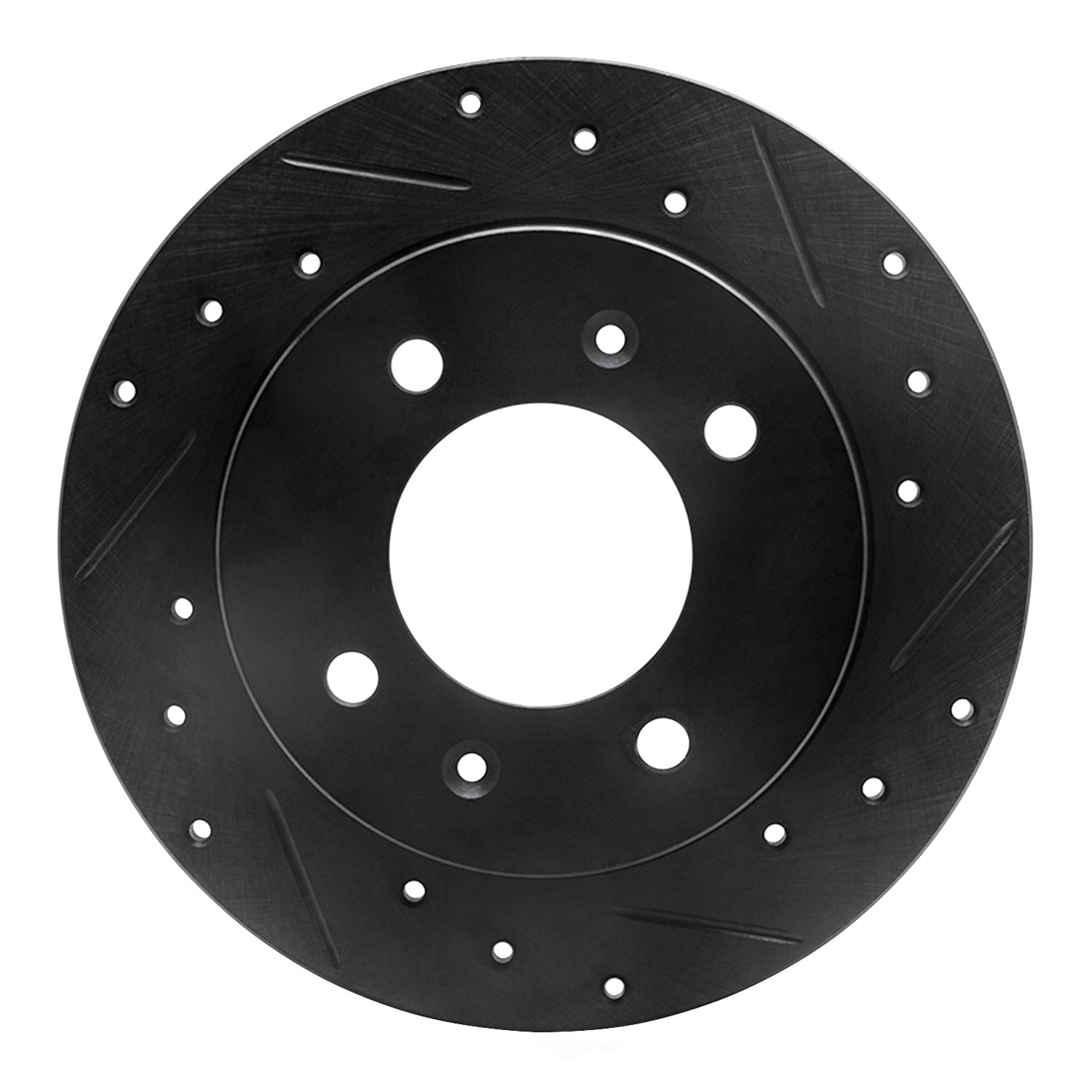 Dynamic Friction Company 633-03010R DFC Brake Rotor - Drilled And Slotted - Black