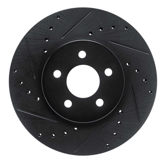 Dynamic Friction Company 633-39004L DFC Brake Rotor - Drilled And ...