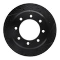 Dynamic Friction Company 633-54208R DFC Brake Rotor - Drilled And ...