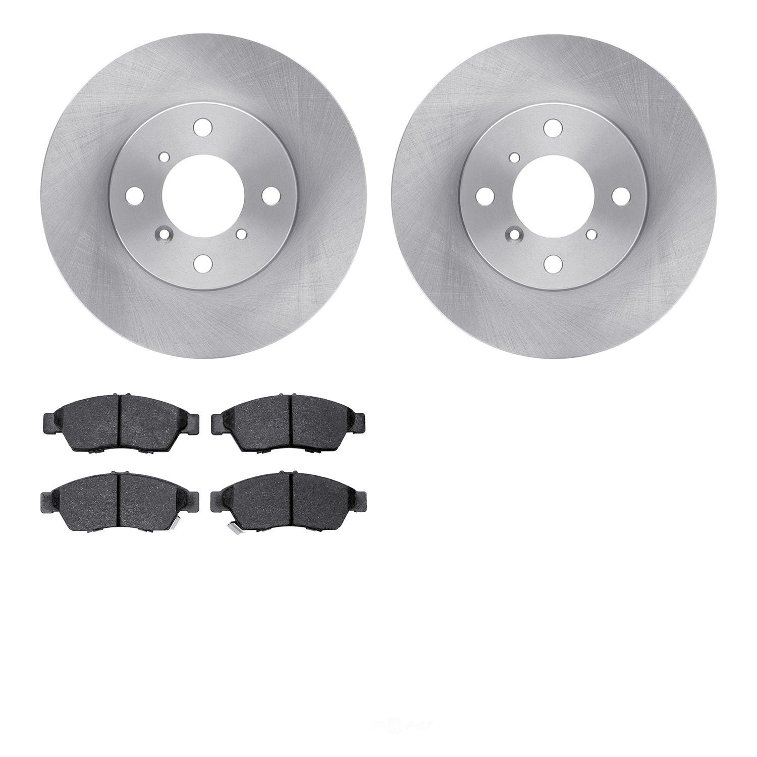 Dynamic Friction Company 6502-01032 DFC Brake Rotor with 5000 Advanced Brake Pads