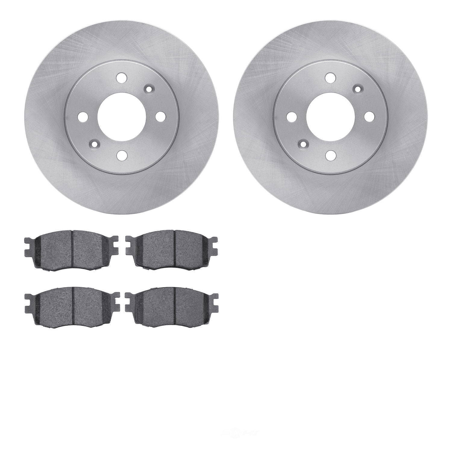 Dynamic Friction Company 6502-03099 DFC Brake Rotor with 5000 Advanced Brake Pads