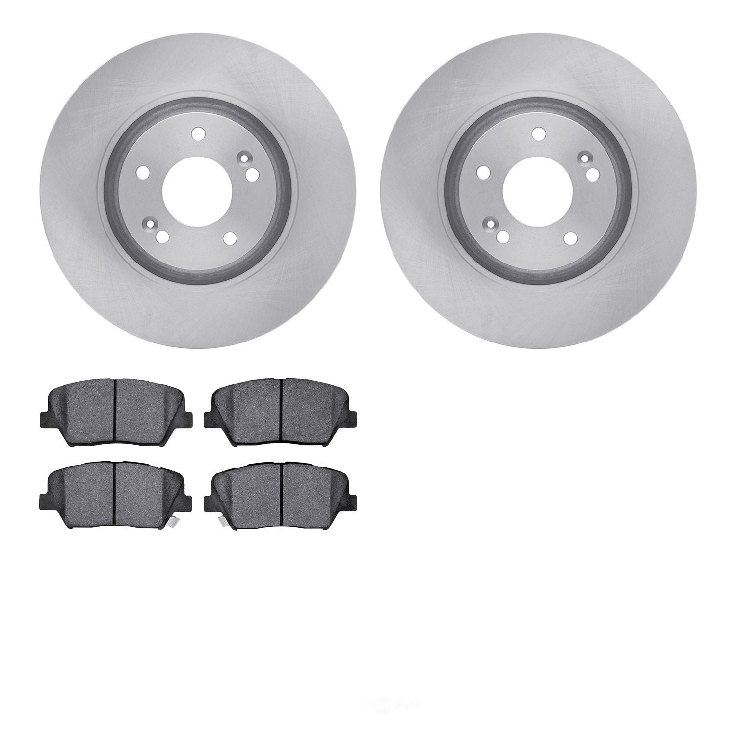 Dynamic Friction Company 6502-03118 DFC Brake Rotor with 5000 Advanced Brake Pads