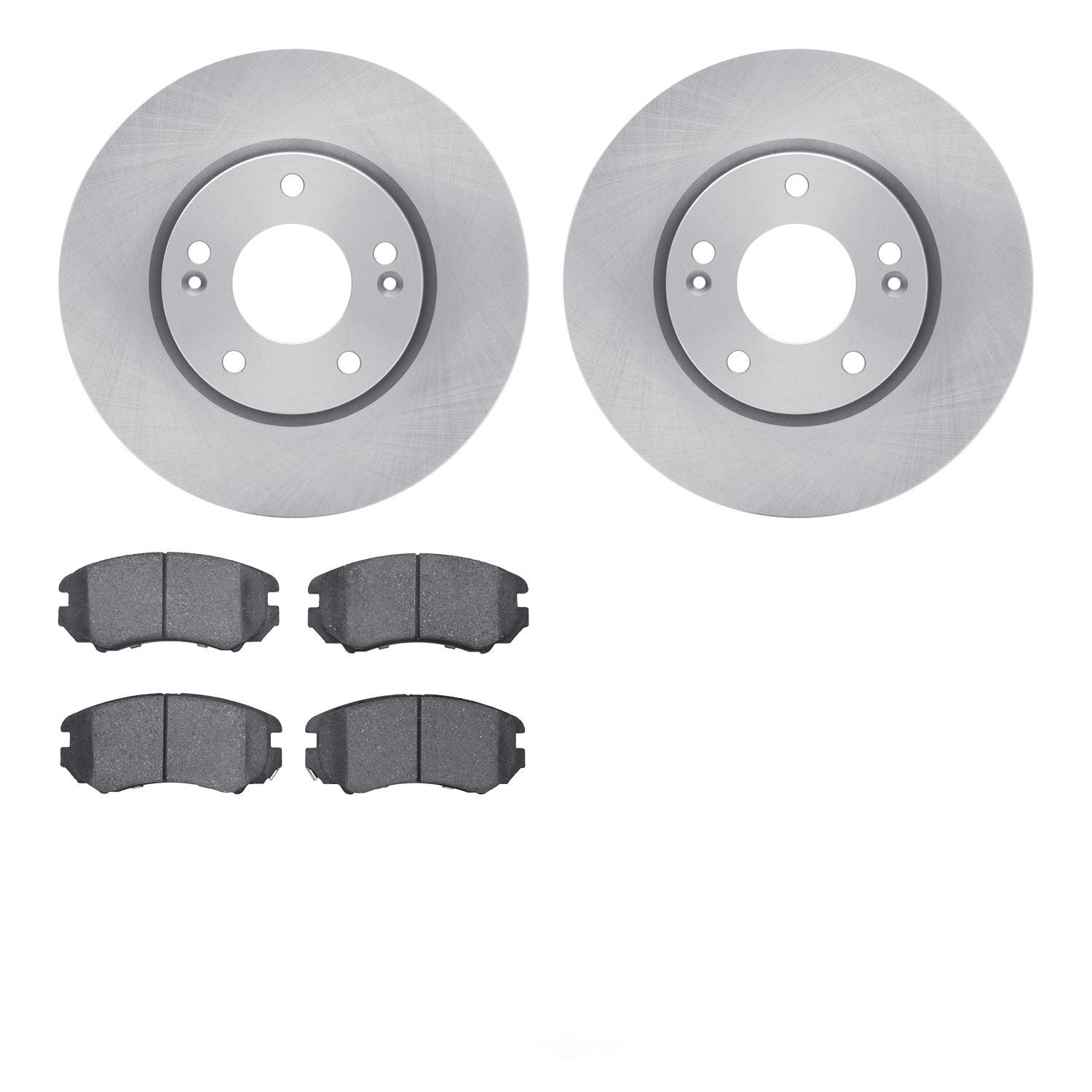 Dynamic Friction Company 6502-03194 DFC Brake Rotor with 5000 Advanced Brake Pads