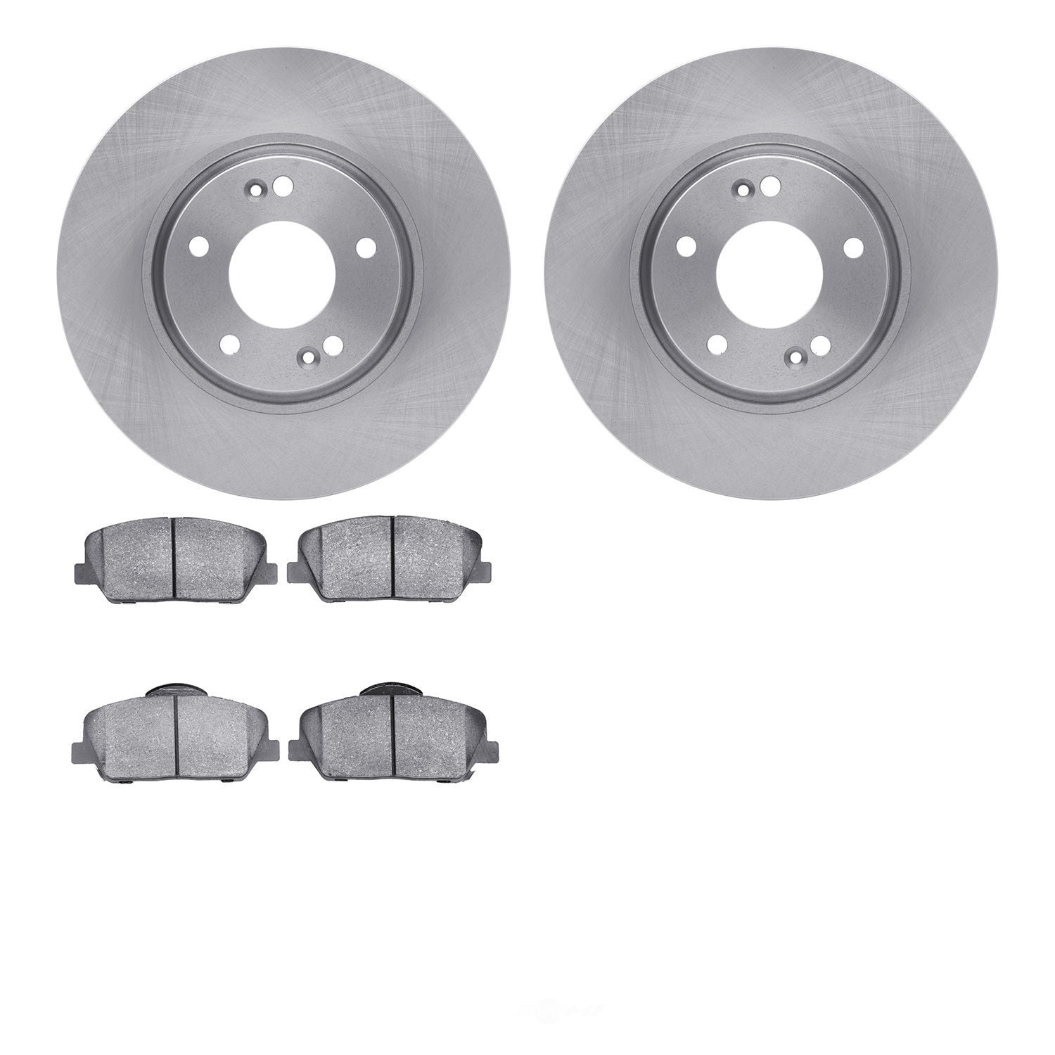 Dynamic Friction Company 6502-03236 DFC Brake Rotor with 5000 Advanced Brake Pads