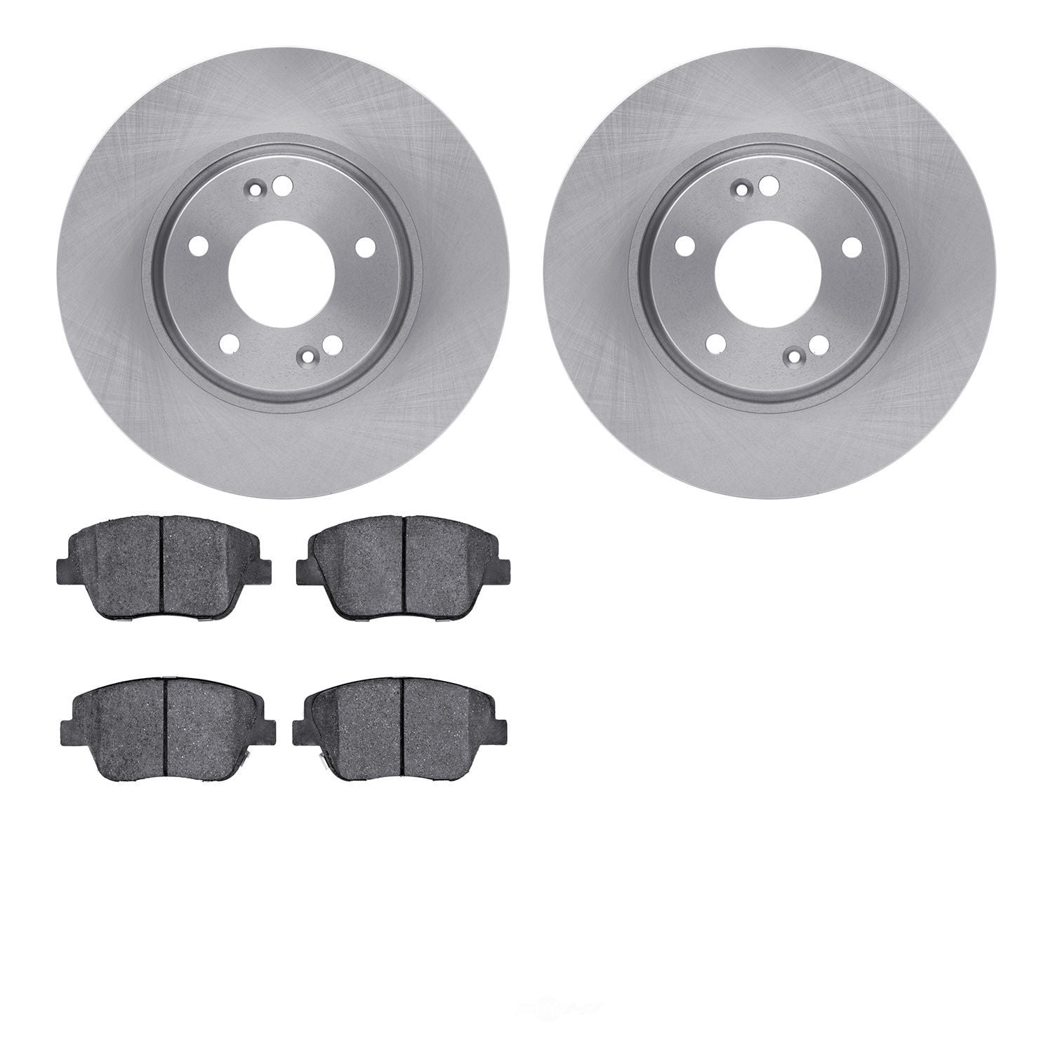 Dynamic Friction Company 6502-03237 DFC Brake Rotor with 5000 Advanced Brake Pads