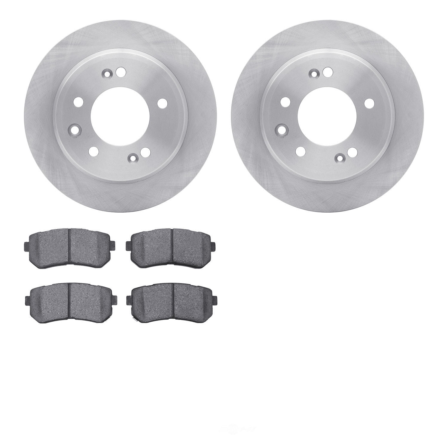 Dynamic Friction Company 6502-03279 DFC Brake Rotor with 5000 Advanced Brake Pads