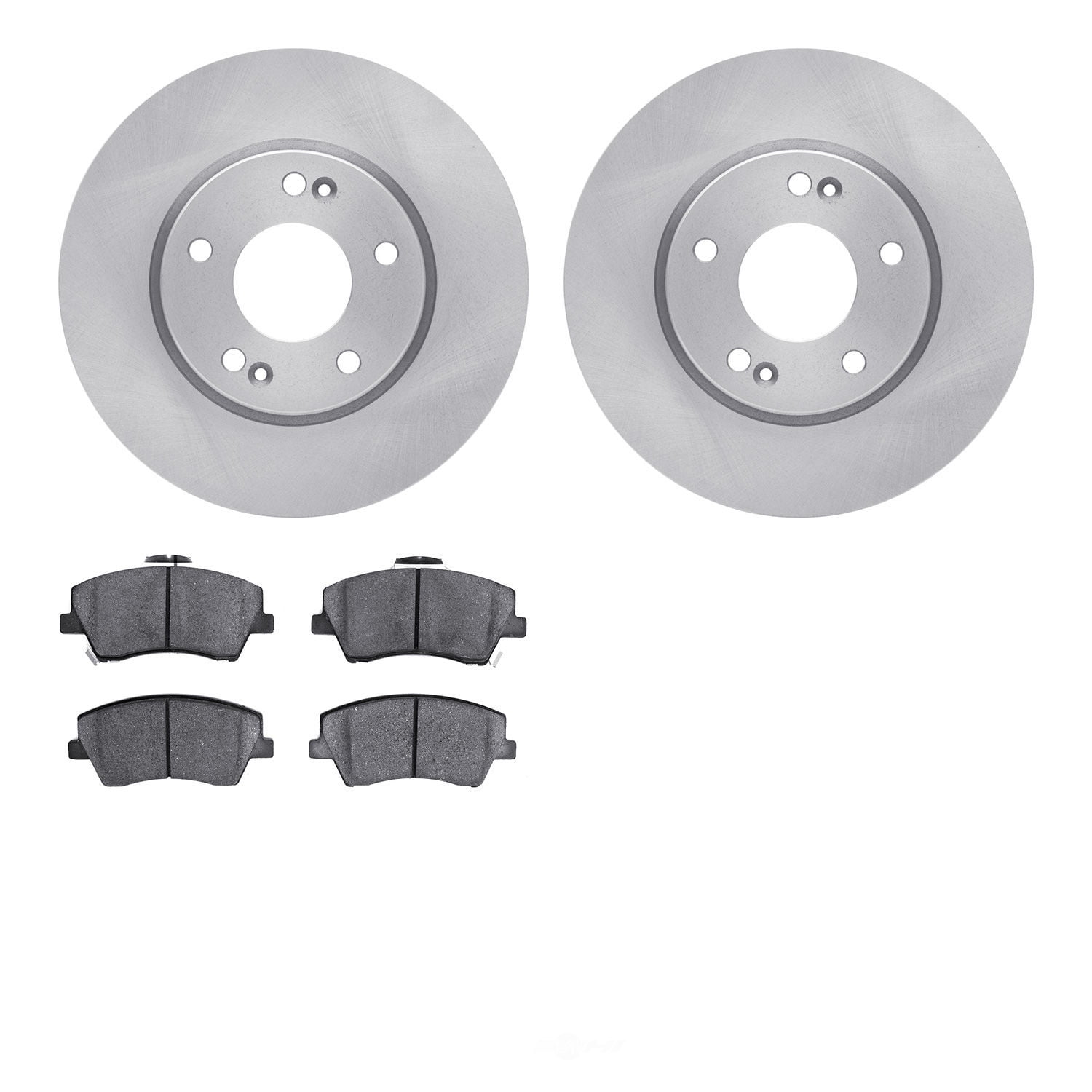 Dynamic Friction Company 6502-03329 DFC Brake Rotor with 5000 Advanced Brake Pads