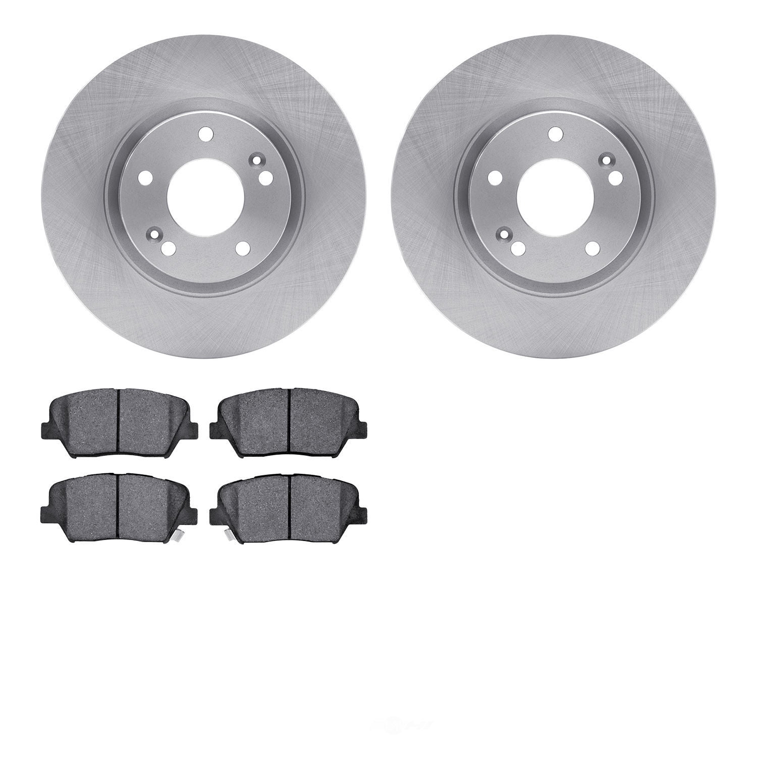 Dynamic Friction Company 6502-03387 DFC Brake Rotor with 5000 Advanced Brake Pads
