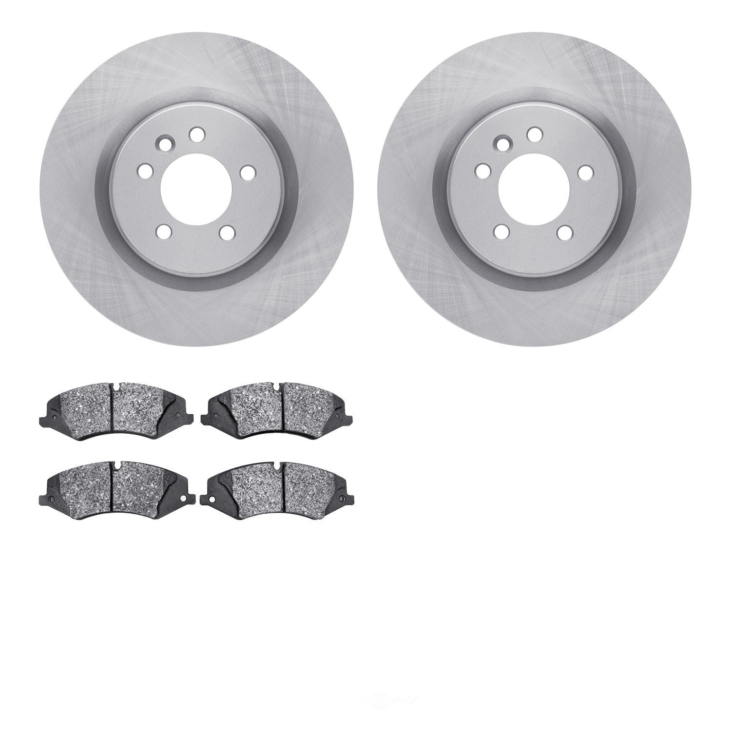 Dynamic Friction Company 6502-11092 DFC Brake Rotor with 5000 Advanced Brake Pads