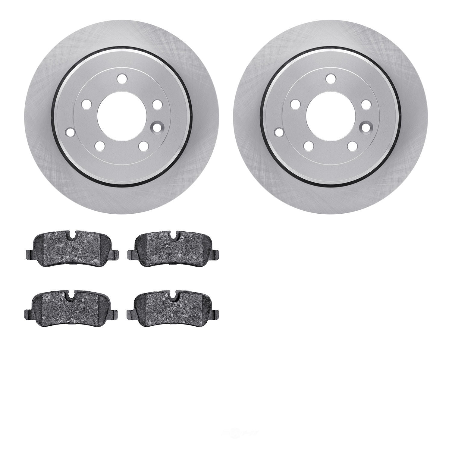 Dynamic Friction Company 6502-11093 DFC Brake Rotor with 5000 Advanced Brake Pads