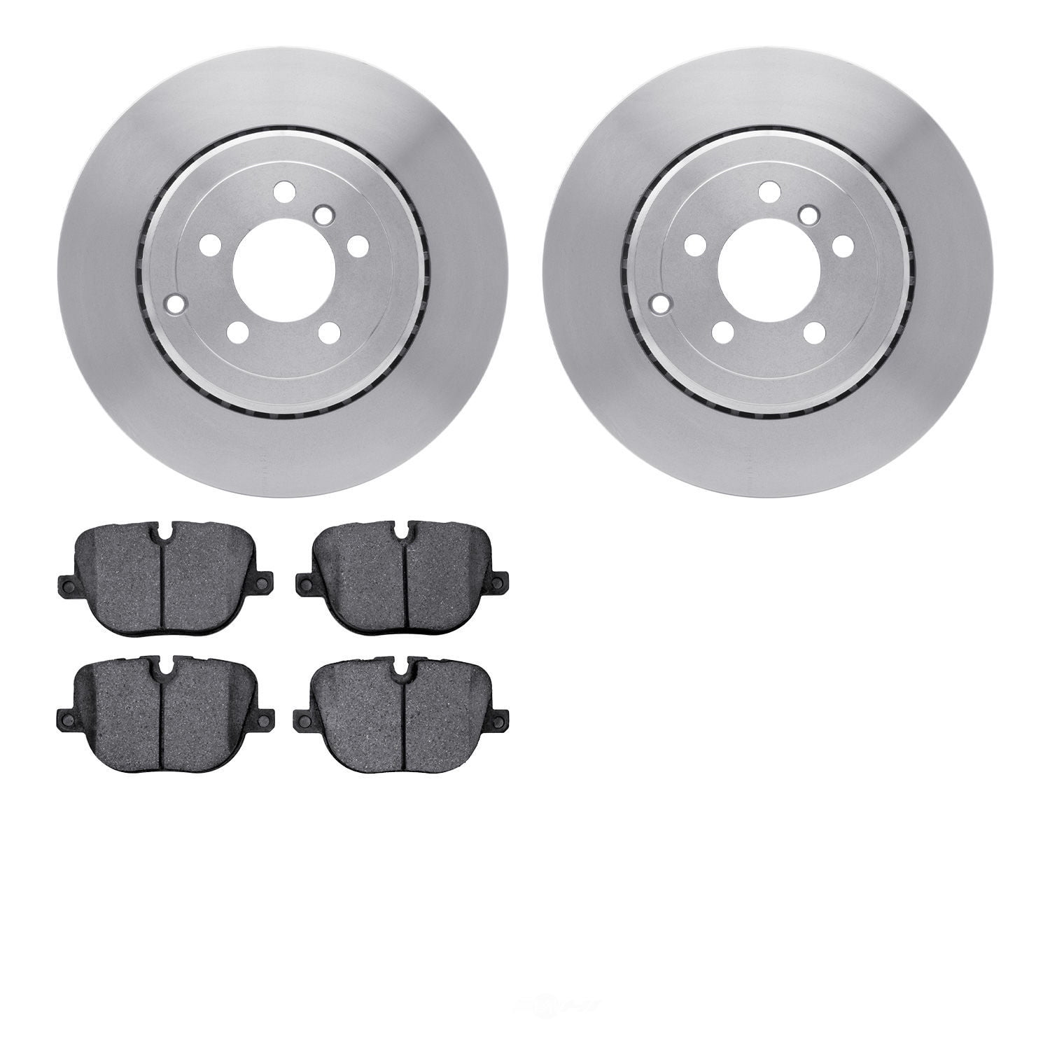 Dynamic Friction Company 6502-11116 DFC Brake Rotor with 5000 Advanced Brake Pads