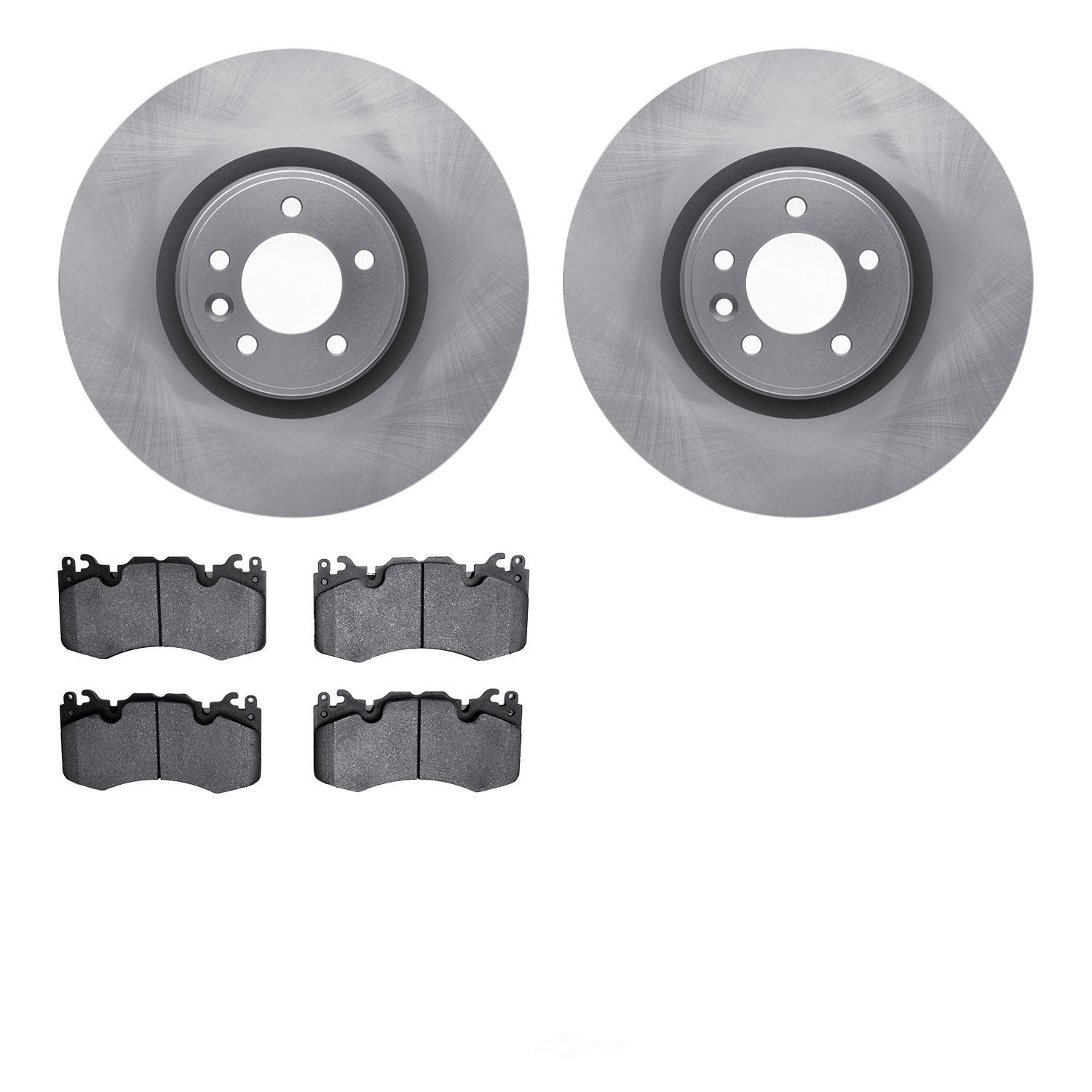 Dynamic Friction Company 6502-11131 DFC Brake Rotor with 5000 Advanced Brake Pads