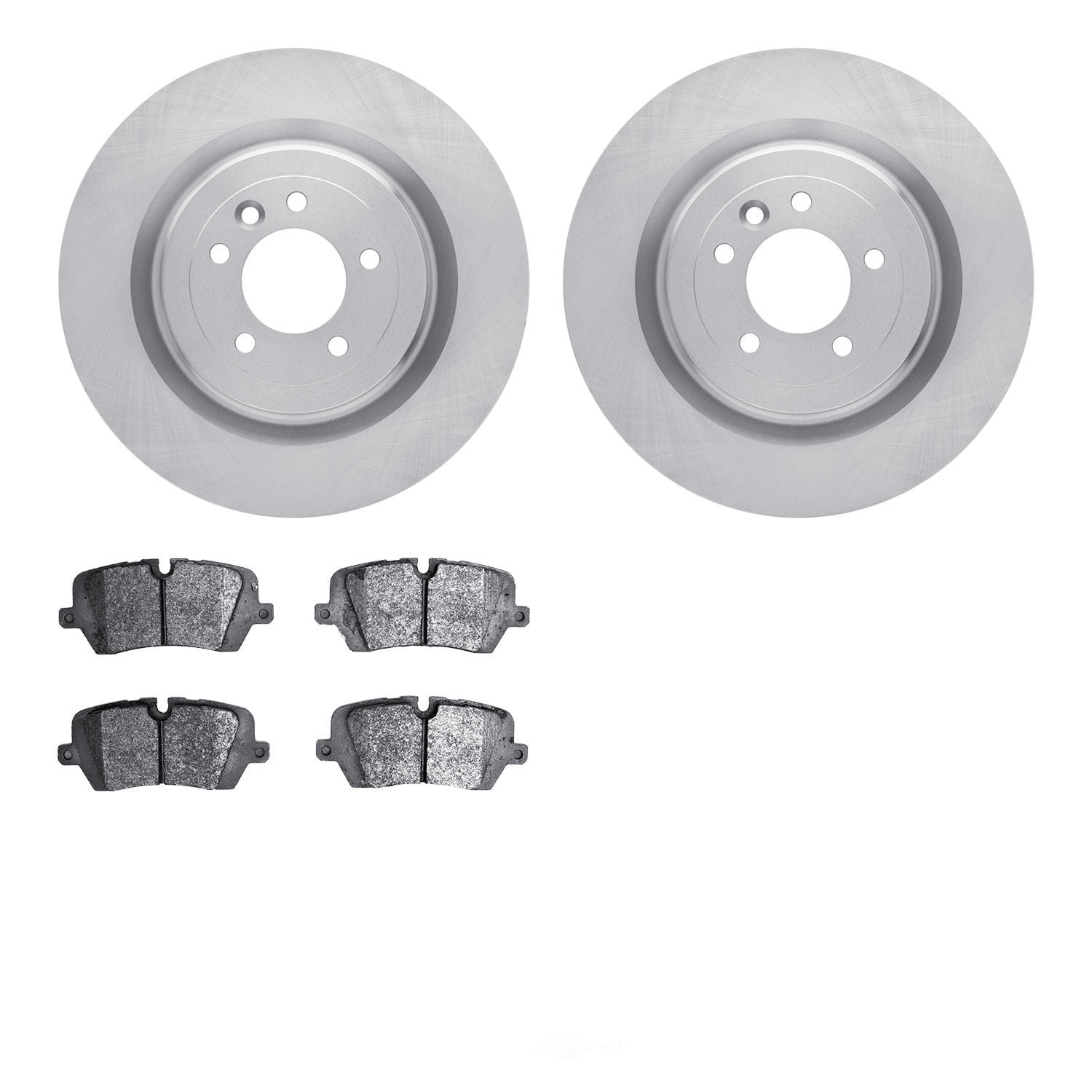 Dynamic Friction Company 6502-11145 DFC Brake Rotor with 5000 Advanced Brake Pads