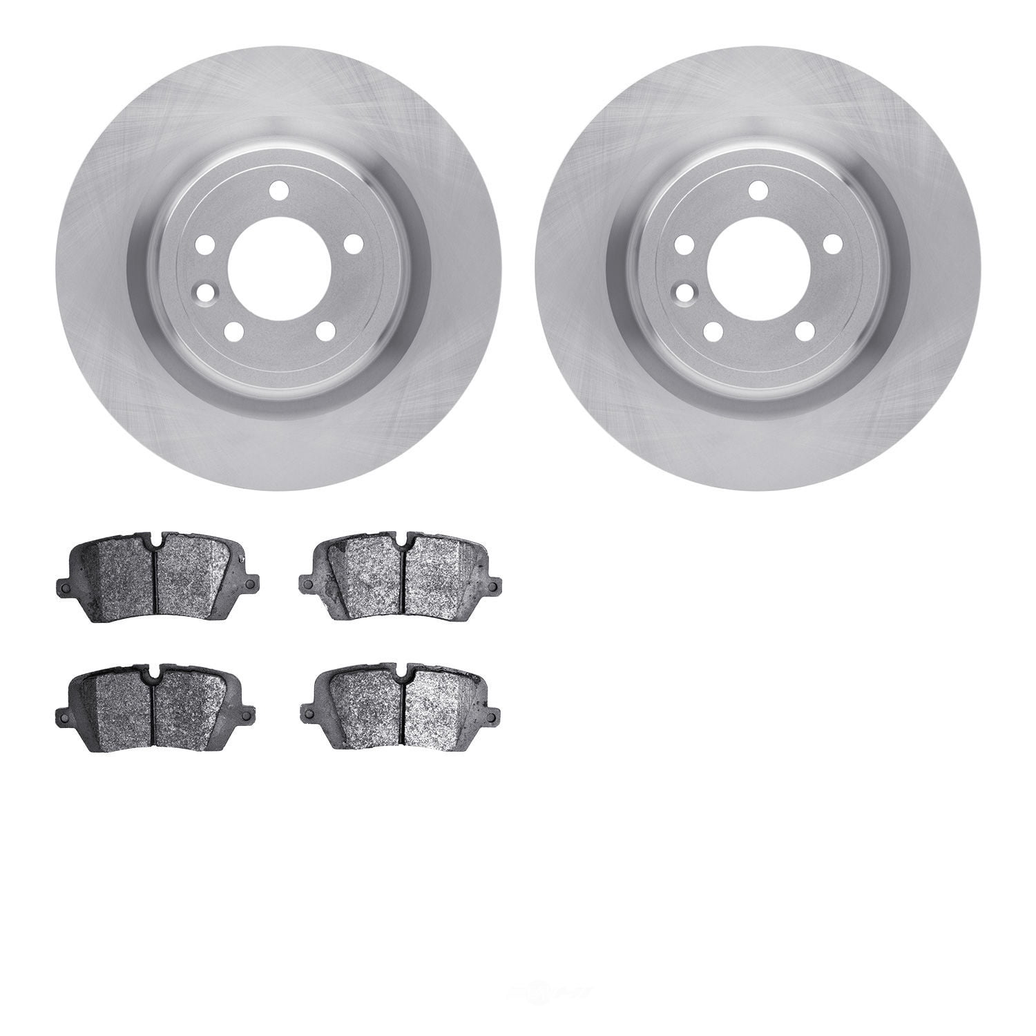 Dynamic Friction Company 6502-11160 DFC Brake Rotor with 5000 Advanced Brake Pads