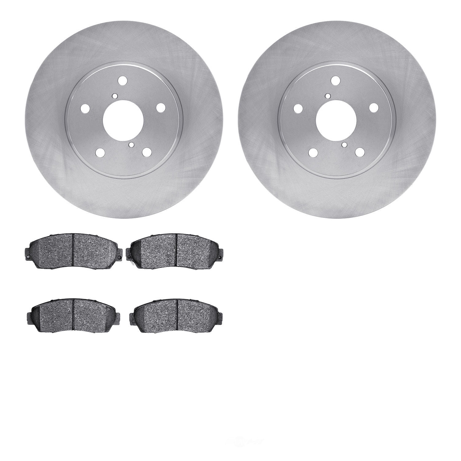 Dynamic Friction Company 6502-13179 DFC Brake Rotor with 5000 Advanced Brake Pads