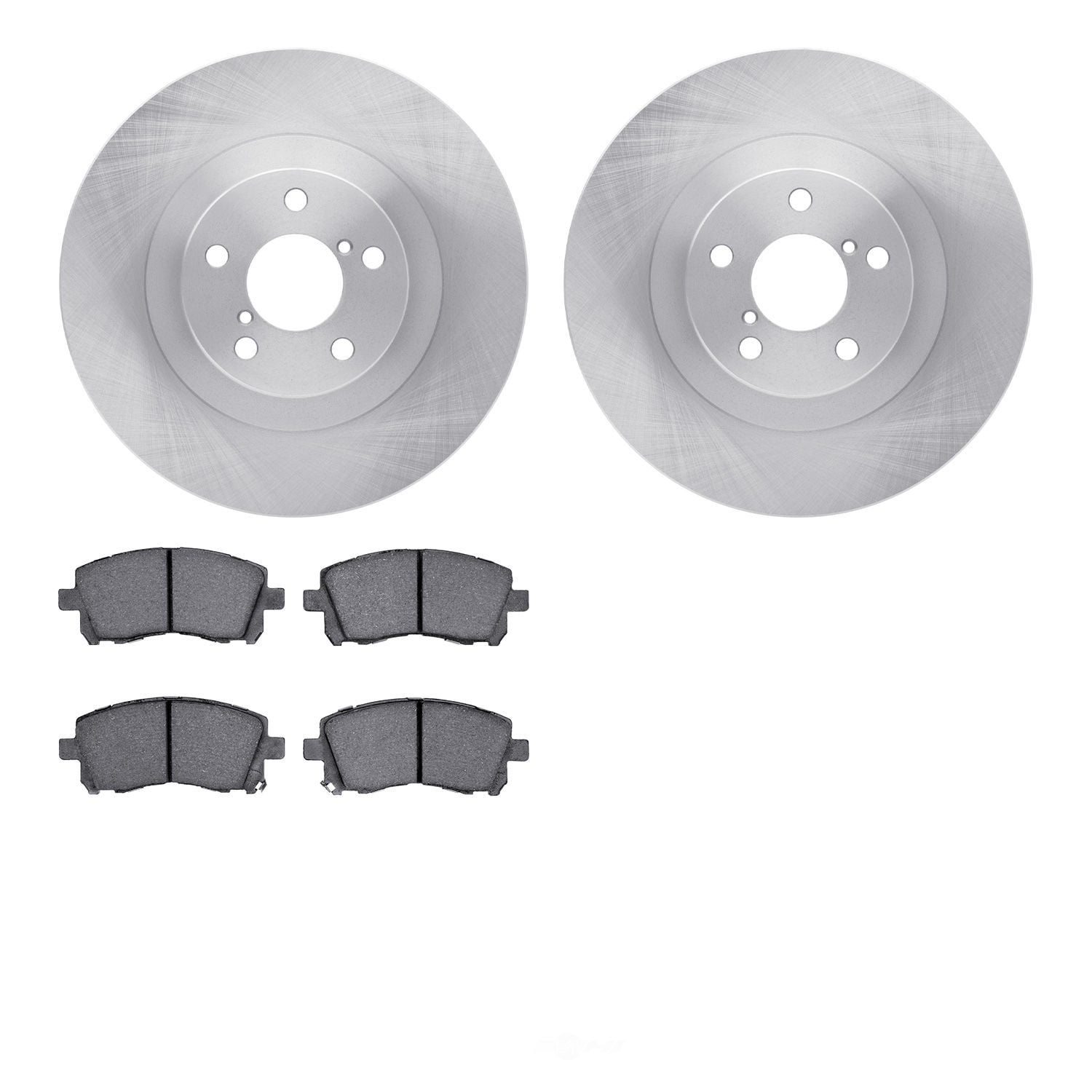 Dynamic Friction Company 6502-13189 DFC Brake Rotor with 5000 Advanced Brake Pads