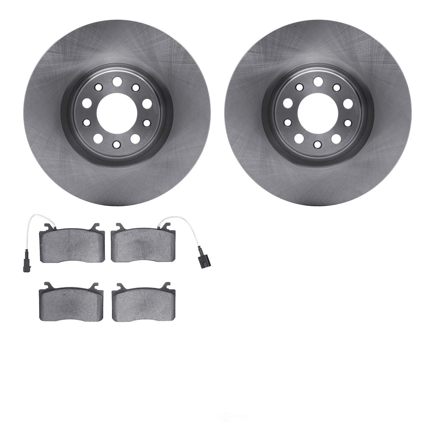 Dynamic Friction Company 6502-16041 DFC Brake Rotor with 5000 Advanced Brake Pads