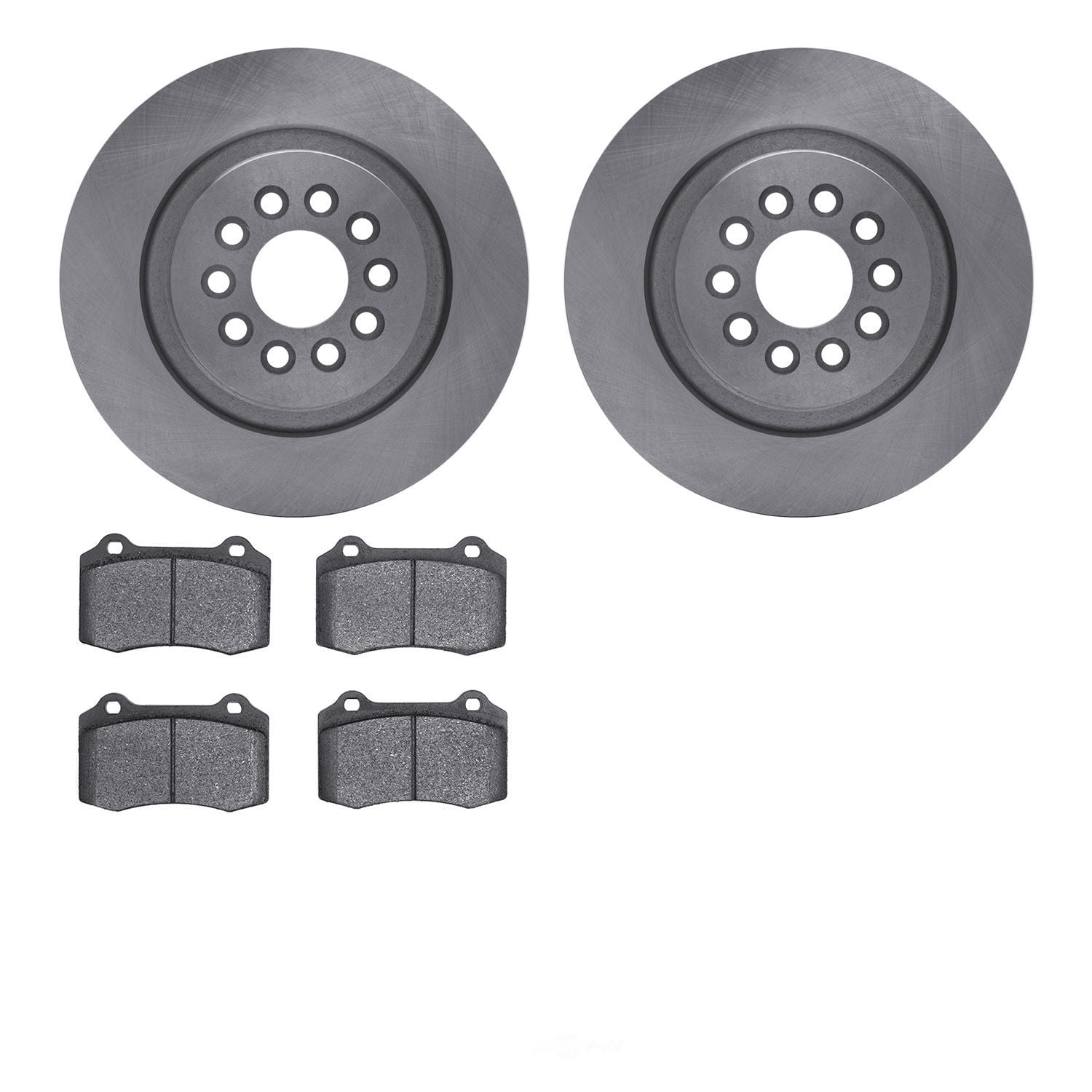 Dynamic Friction Company 6502-20103 DFC Brake Rotor with 5000 Advanced Brake Pads
