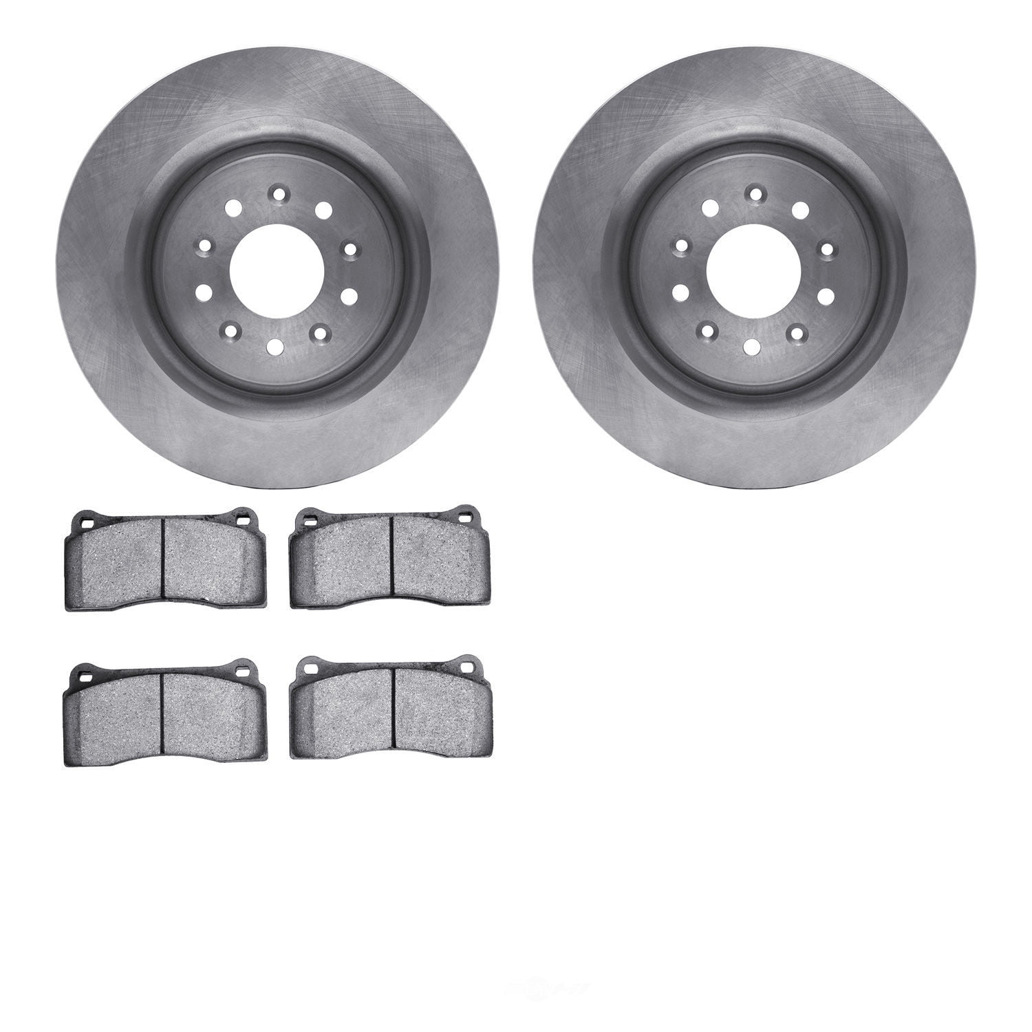 Dynamic Friction Company 6502-20106 DFC Brake Rotor with 5000 Advanced Brake Pads