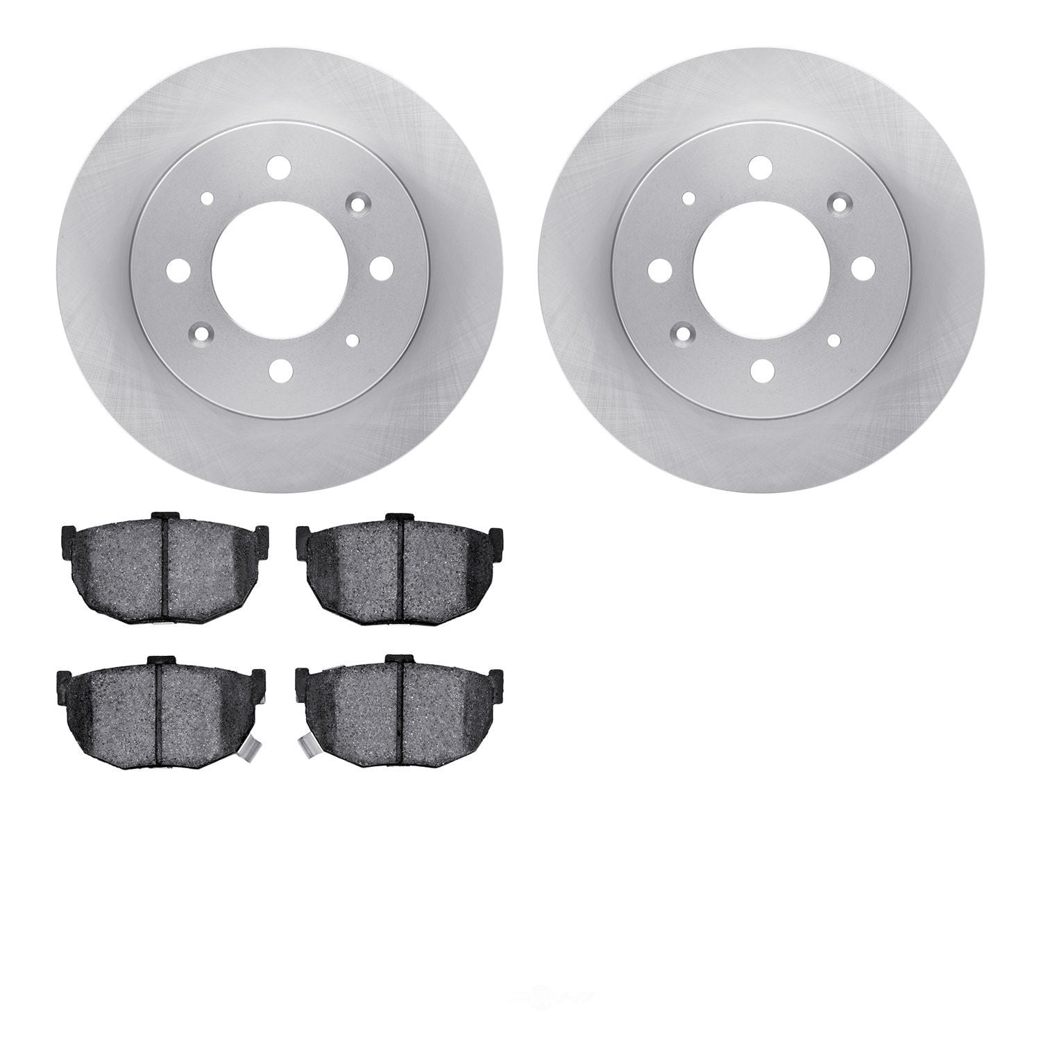Dynamic Friction Company 6502-21065 DFC Brake Rotor with 5000 Advanced Brake Pads