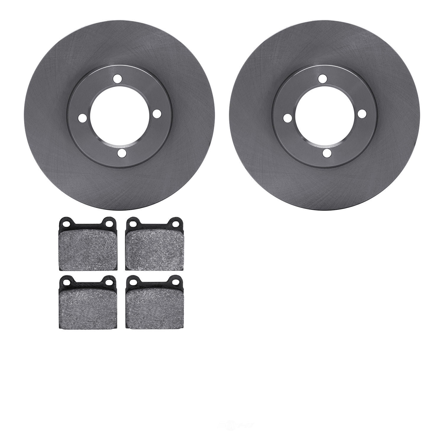 Dynamic Friction Company 6502-22014 DFC Brake Rotor with 5000 Advanced Brake Pads