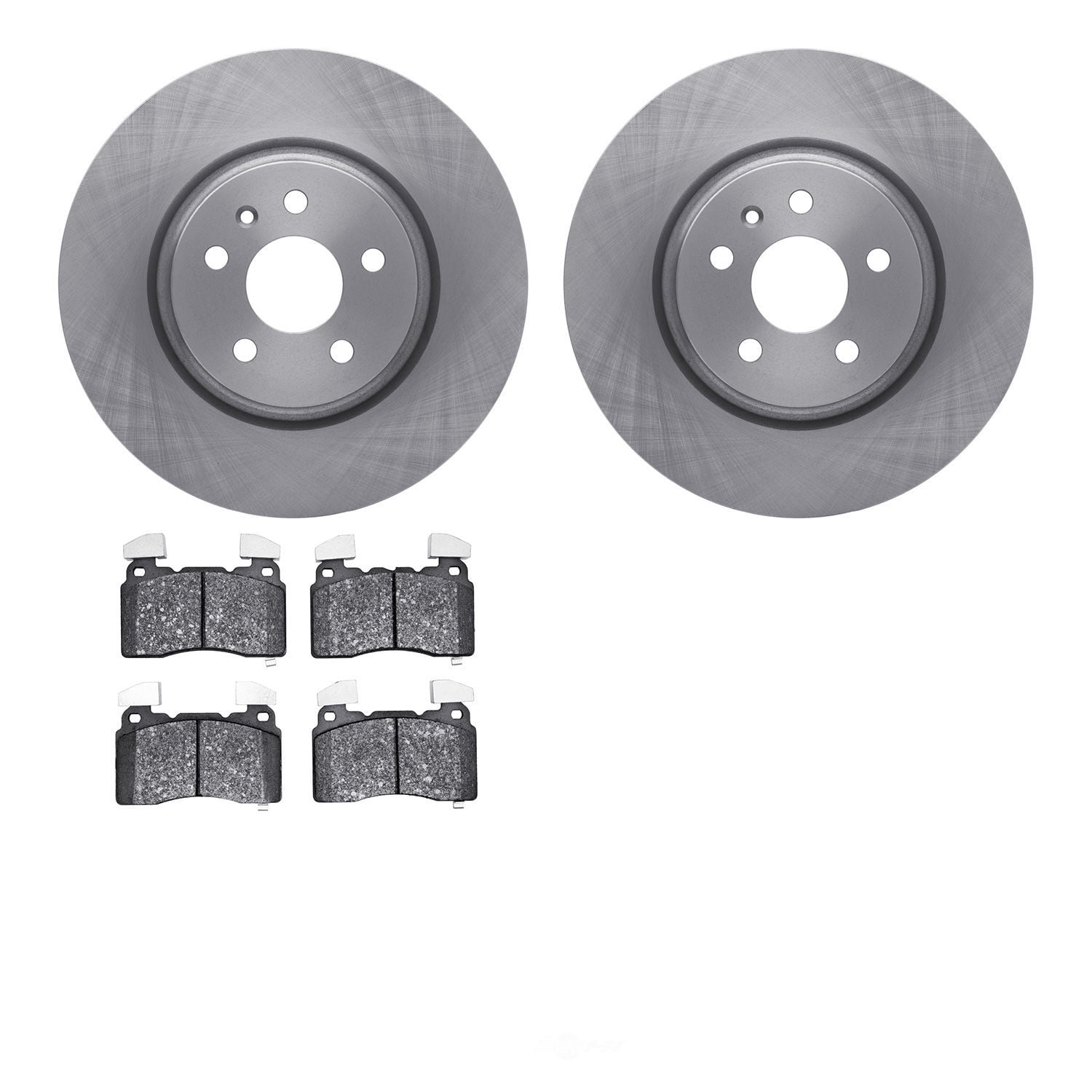 Dynamic Friction Company 6502-26013 DFC Brake Rotor with 5000 Advanced Brake Pads
