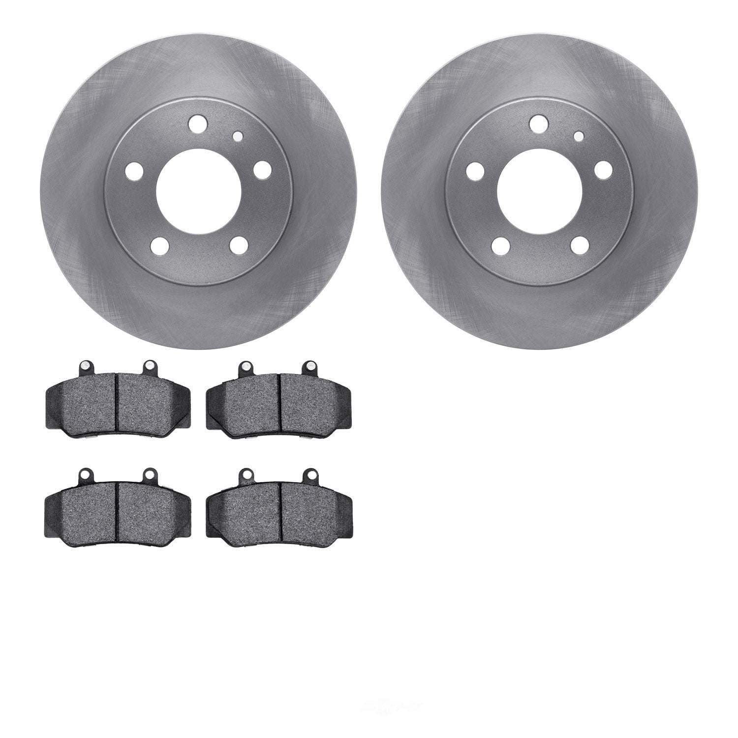 Dynamic Friction Company 6502-27065 DFC Brake Rotor with 5000 Advanced Brake Pads