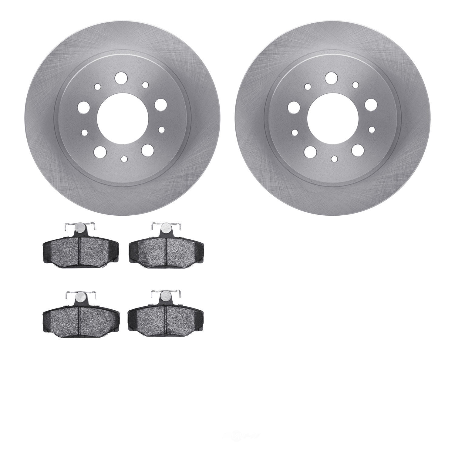 Dynamic Friction Company 6502-27136 DFC Brake Rotor with 5000 Advanced Brake Pads