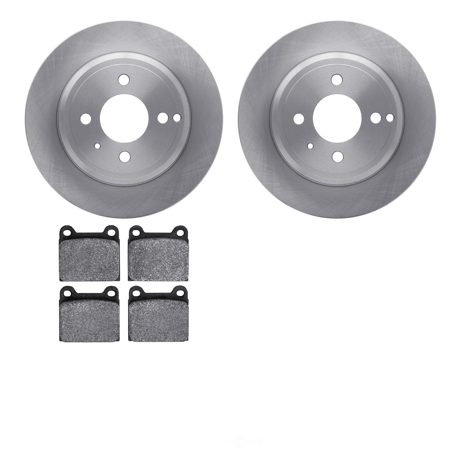 Dynamic Friction Company 6502-27148 DFC Brake Rotor with 5000 Advanced Brake Pads