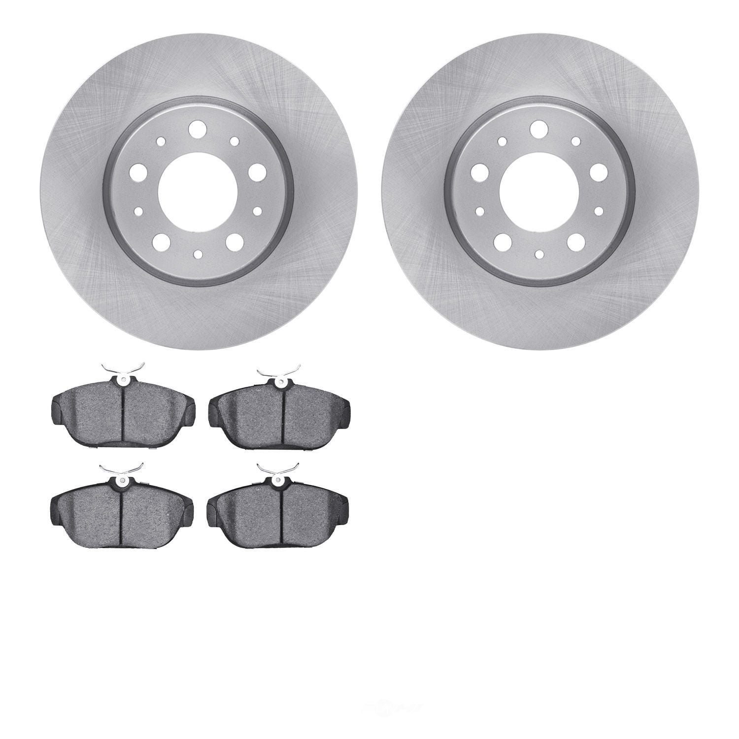 Dynamic Friction Company 6502-27151 DFC Brake Rotor with 5000 Advanced Brake Pads