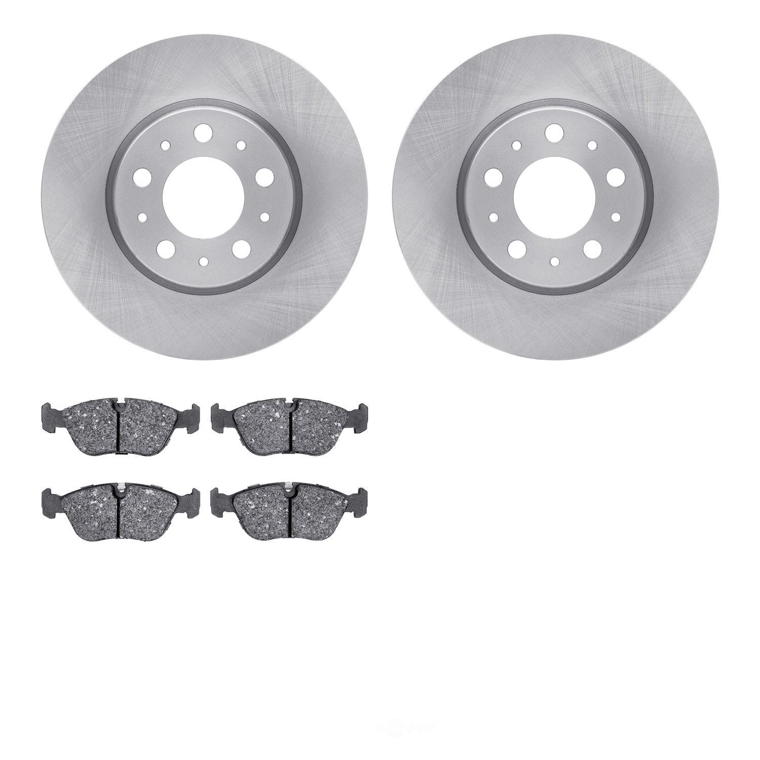 Dynamic Friction Company 6502-27152 DFC Brake Rotor with 5000 Advanced Brake Pads