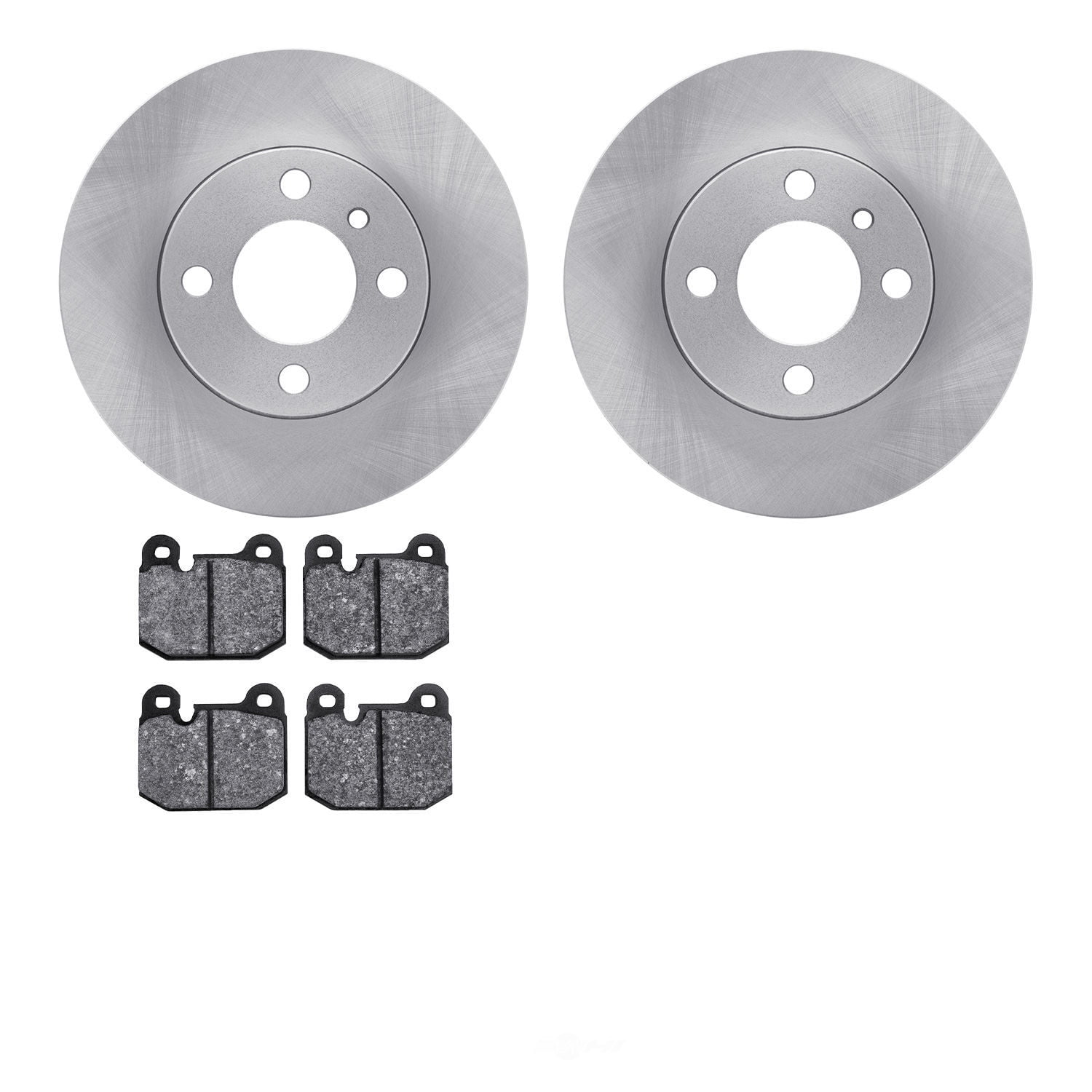 Dynamic Friction Company 6502-31167 DFC Brake Rotor with 5000 Advanced Brake Pads