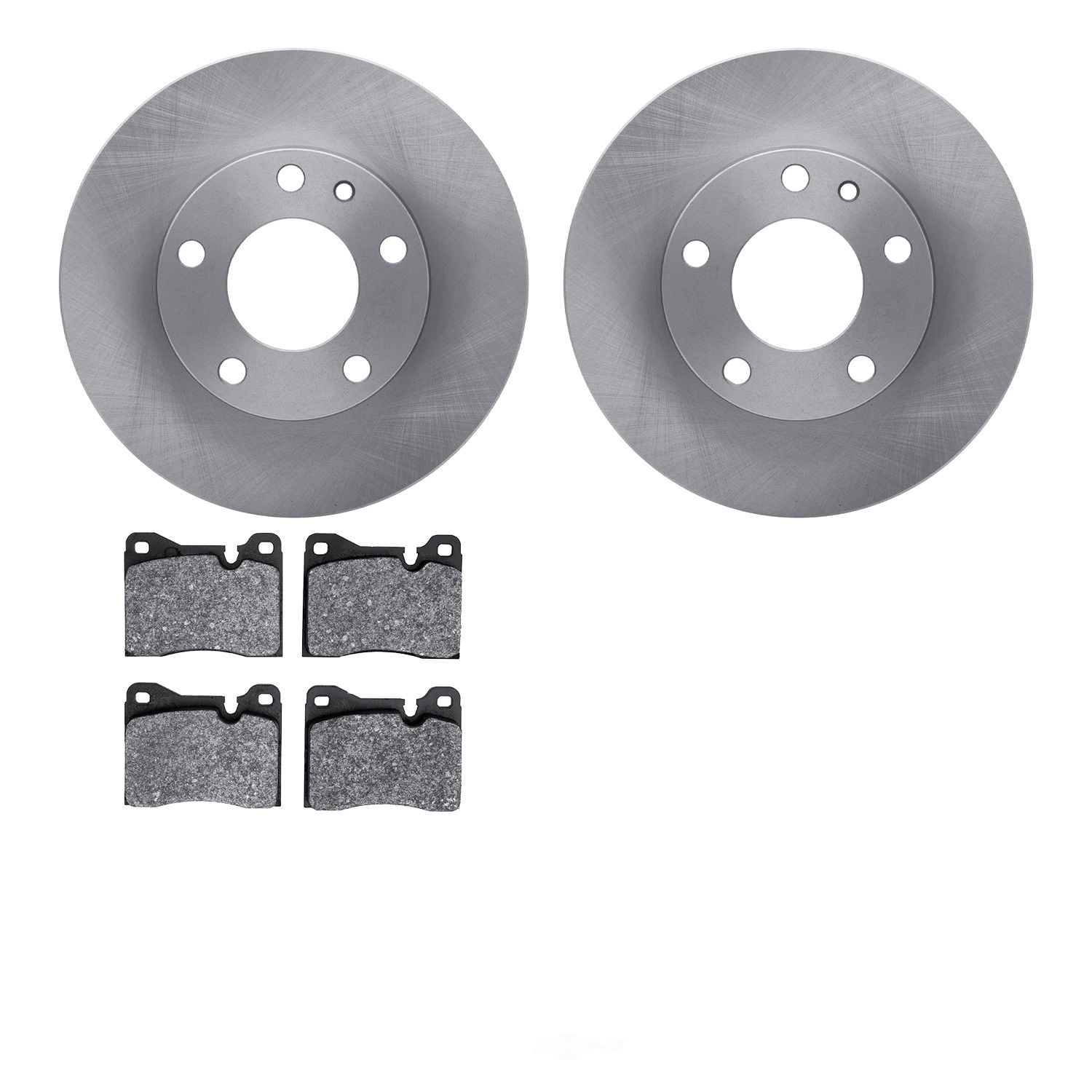 Dynamic Friction Company 6502-31170 DFC Brake Rotor with 5000 Advanced Brake Pads