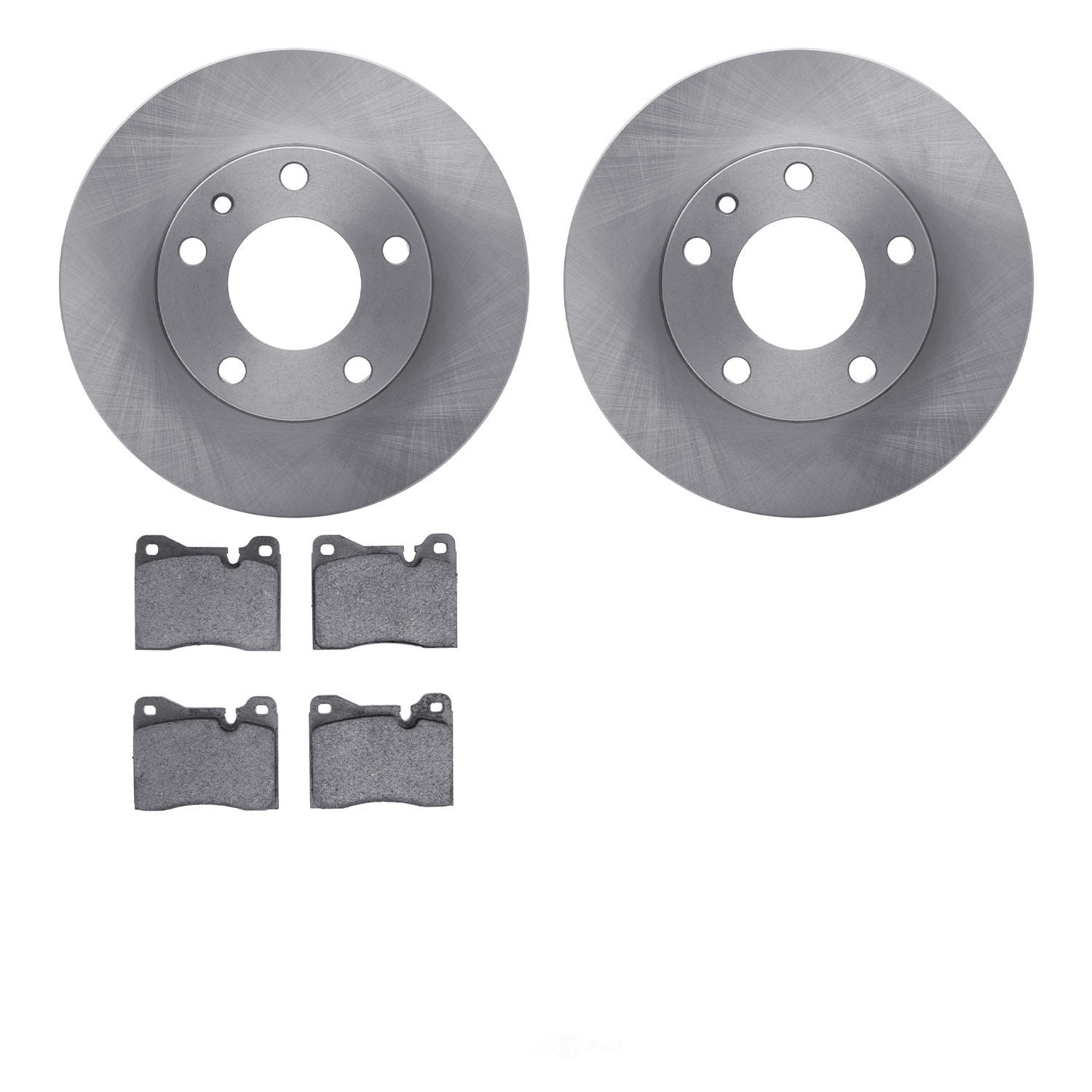 Dynamic Friction Company 6502-31197 DFC Brake Rotor with 5000 Advanced Brake Pads
