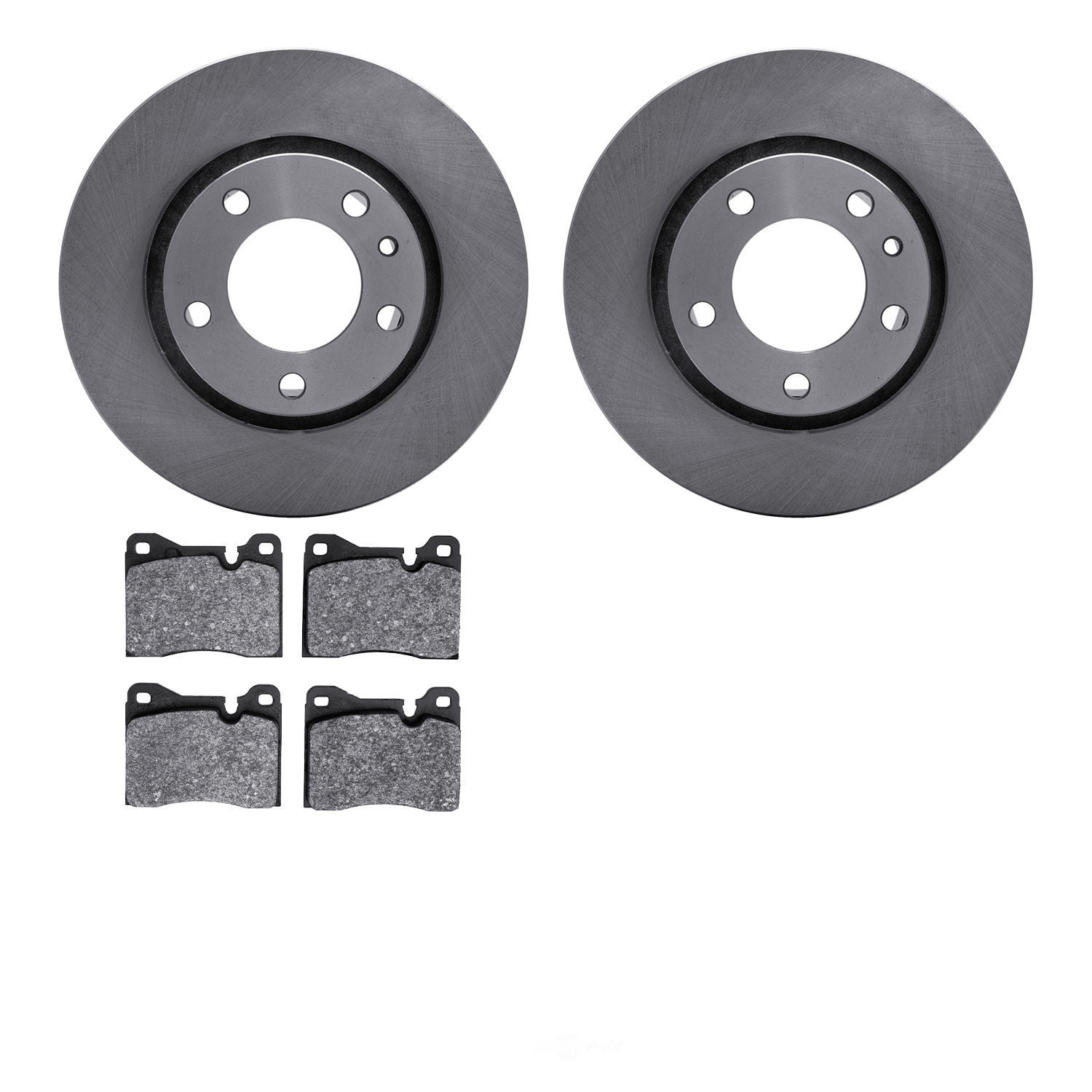 Dynamic Friction Company 6502-31218 DFC Brake Rotor with 5000 Advanced Brake Pads