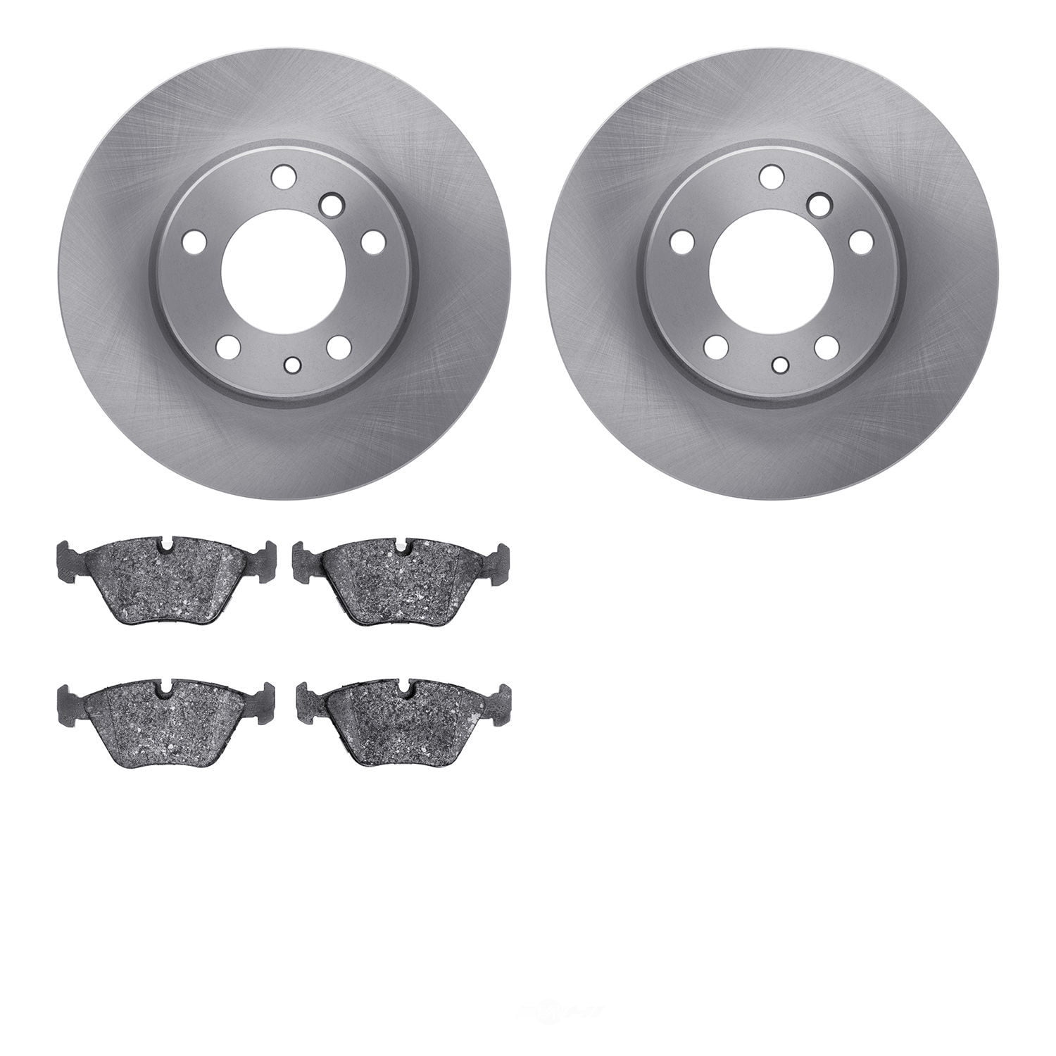 Dynamic Friction Company 6502-31221 DFC Brake Rotor with 5000 Advanced Brake Pads