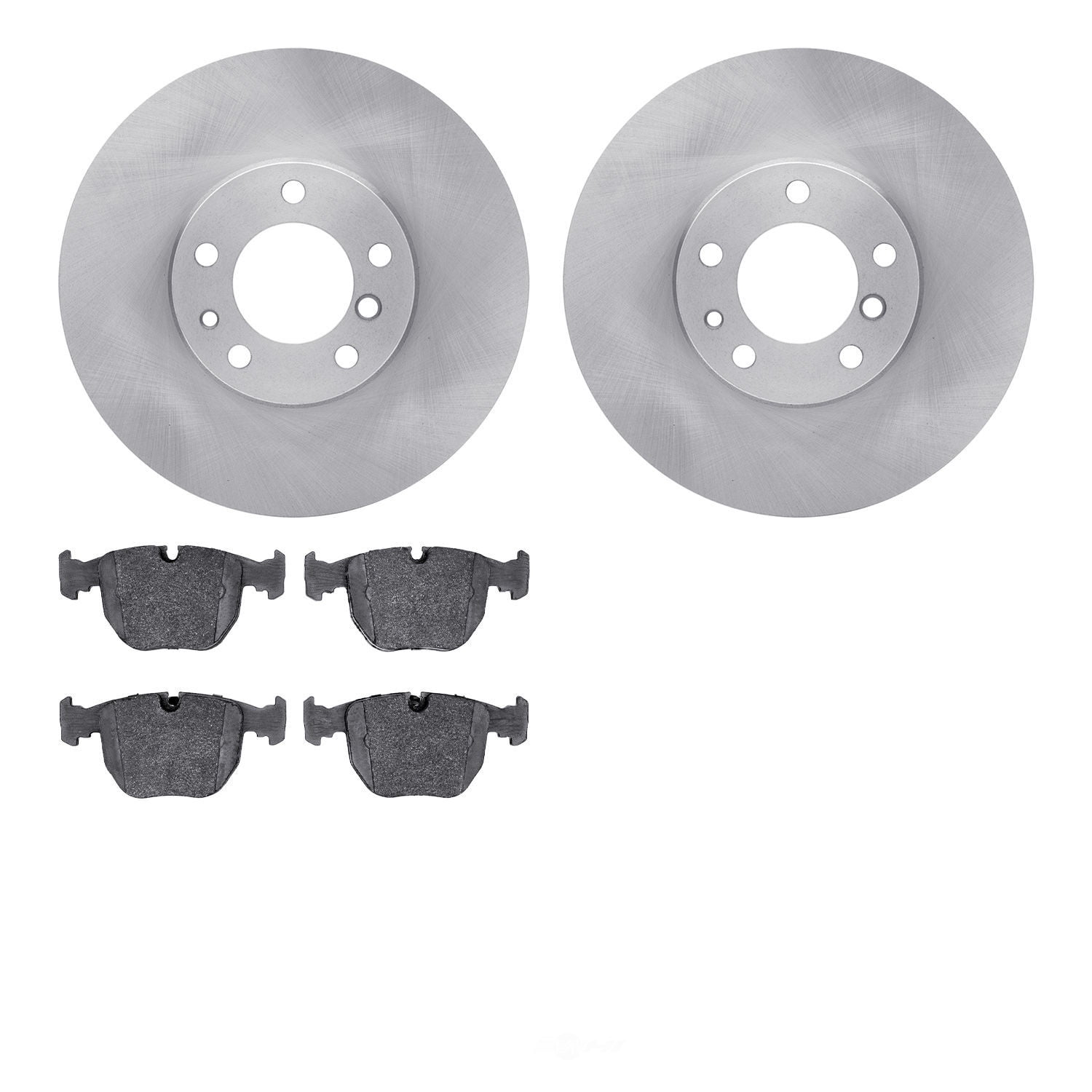 Dynamic Friction Company 6502-31252 DFC Brake Rotor with 5000 Advanced Brake Pads