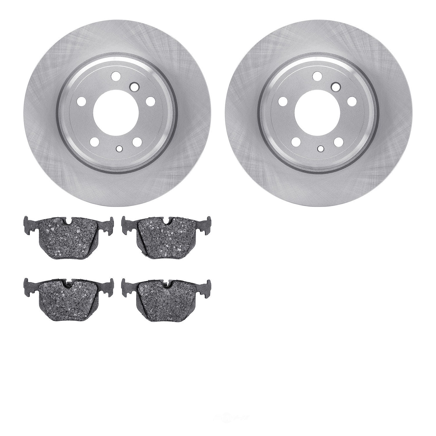 Dynamic Friction Company 6502-31257 DFC Brake Rotor with 5000 Advanced Brake Pads