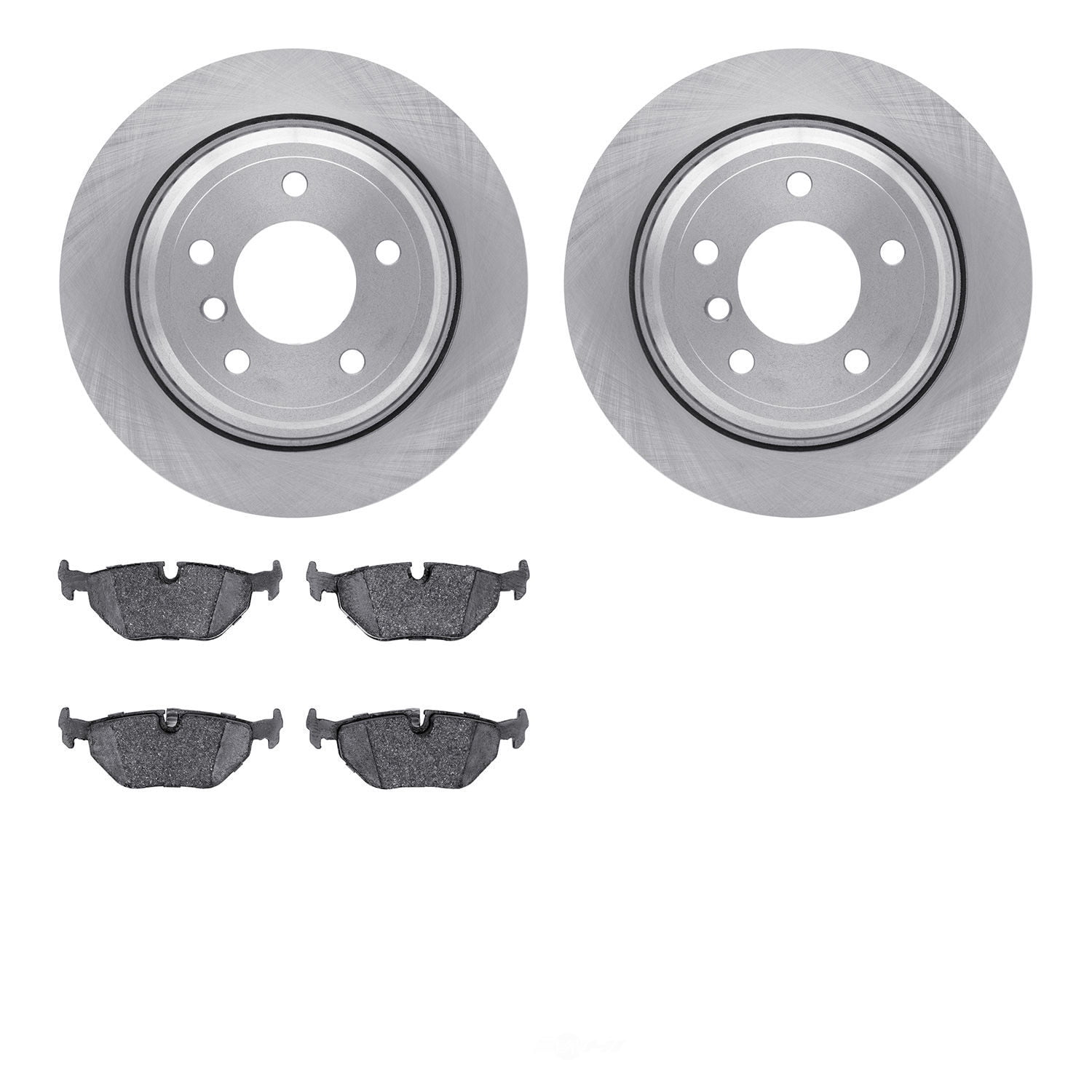 Dynamic Friction Company 6502-31306 DFC Brake Rotor with 5000 Advanced Brake Pads