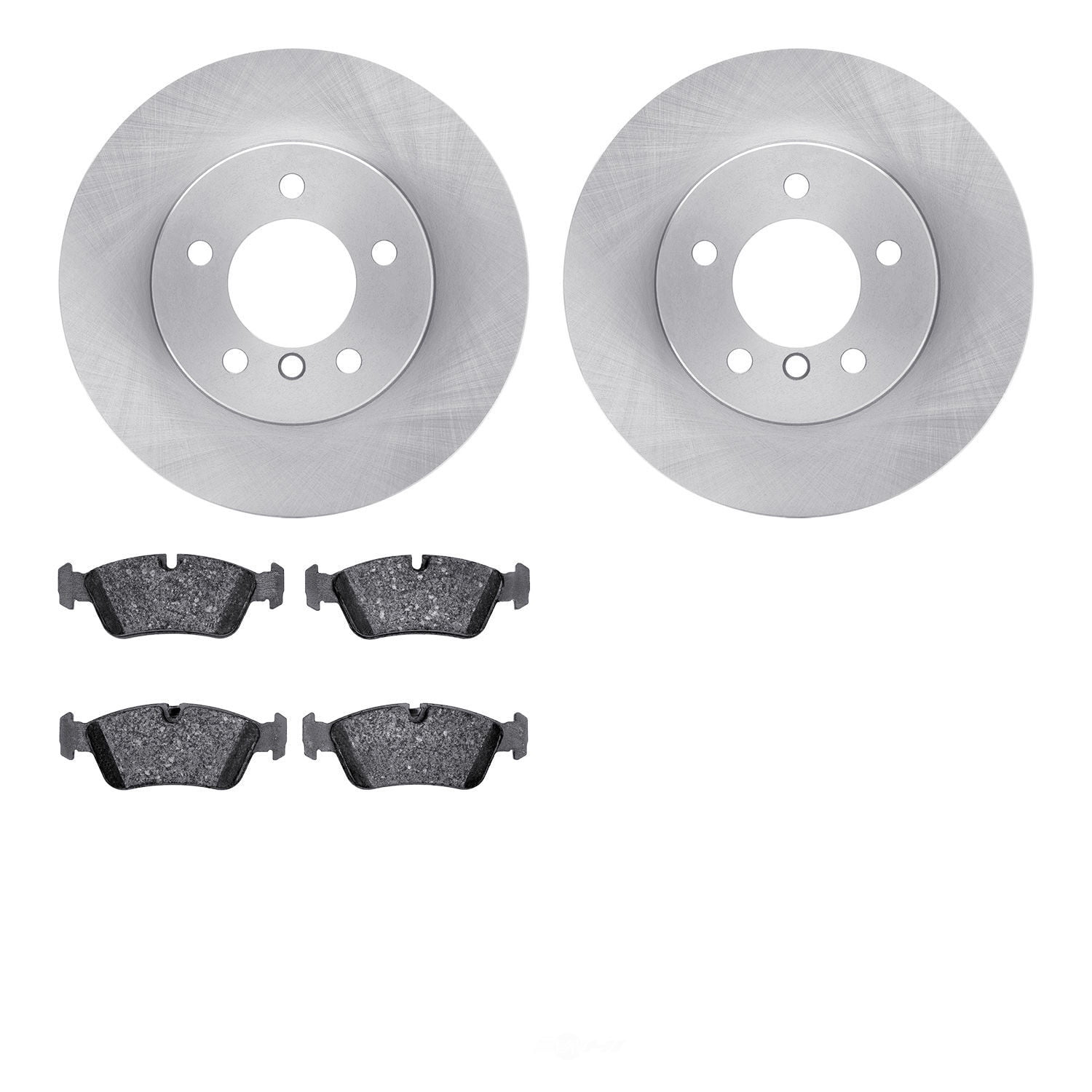 Dynamic Friction Company 6502-31315 DFC Brake Rotor with 5000 Advanced Brake Pads